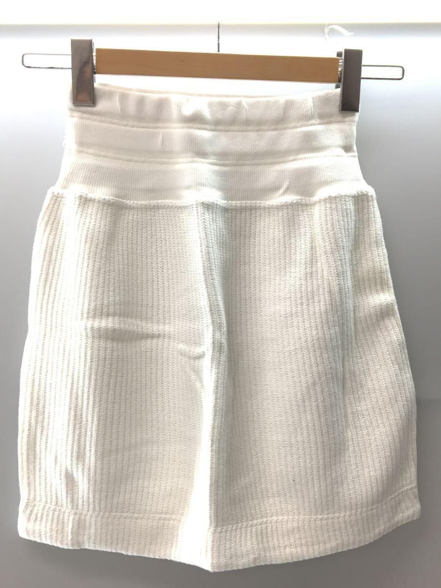 Issey Miyake 1980's Ribbed Mini Skirt Size 27" / US 4 / IT 40 - 2 Thumbnail