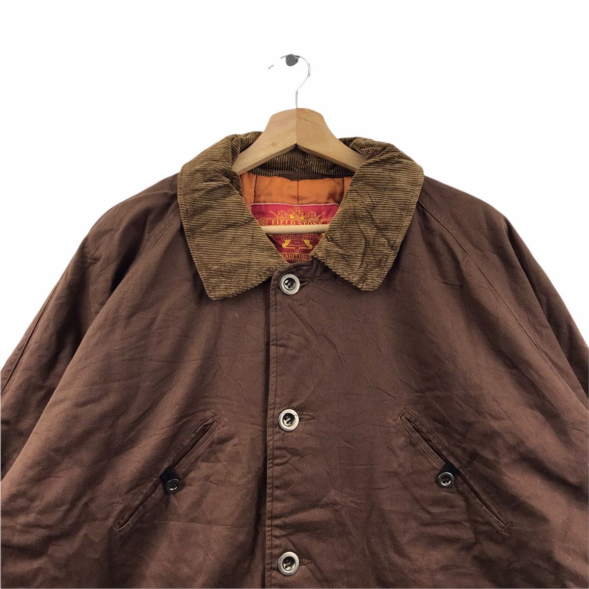 Vintage Vintage FIELD STONE OUTWEAR Work Wear Chore Jacket Size US XXL / EU 58 / 5 - 2 Thumbnail