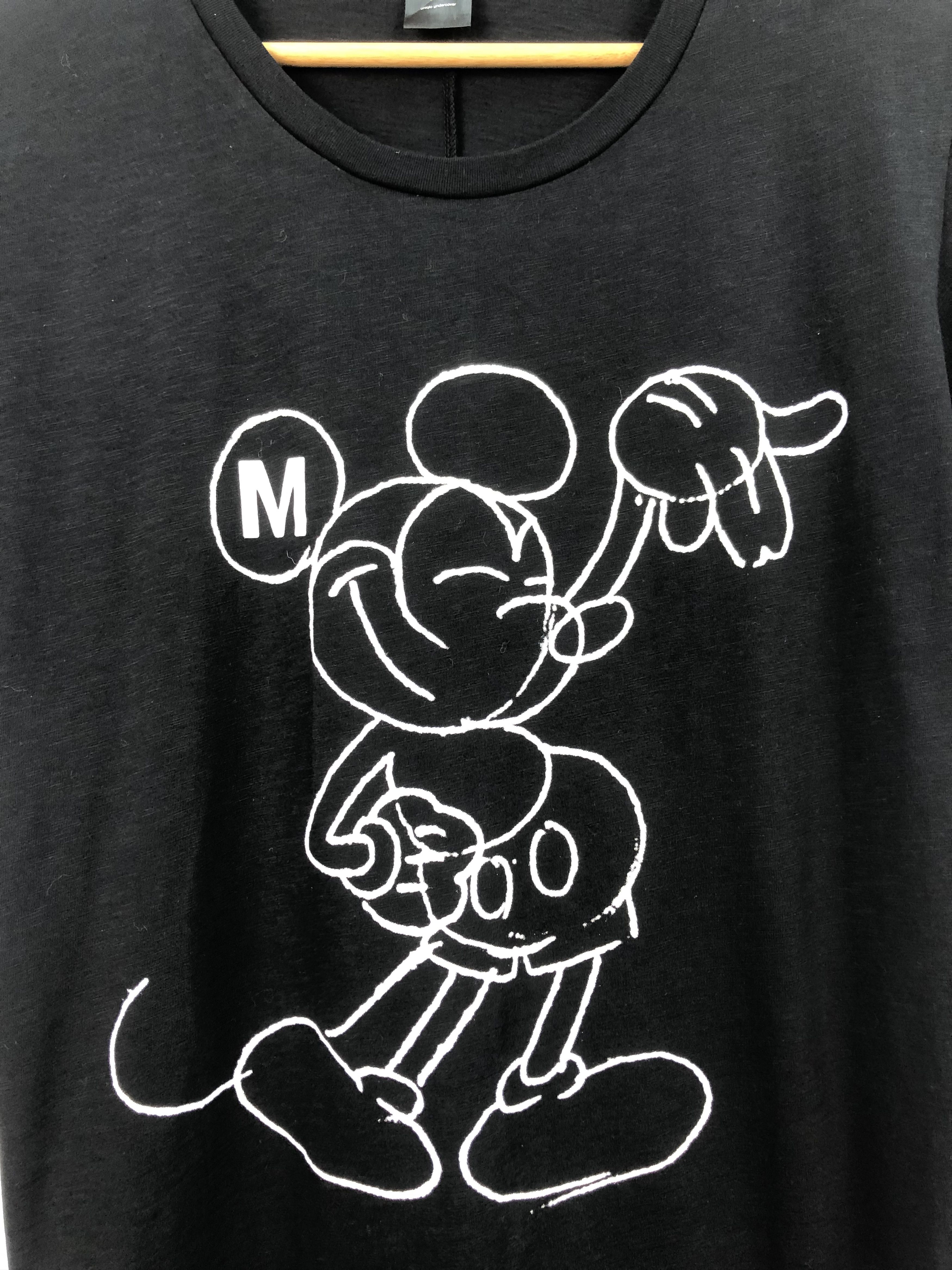 Undercover × Uniqlo Uniqlo X Undercover Mickey Mouse T Shirt Size US L / EU 52-54 / 3 - 2 Thumbnail