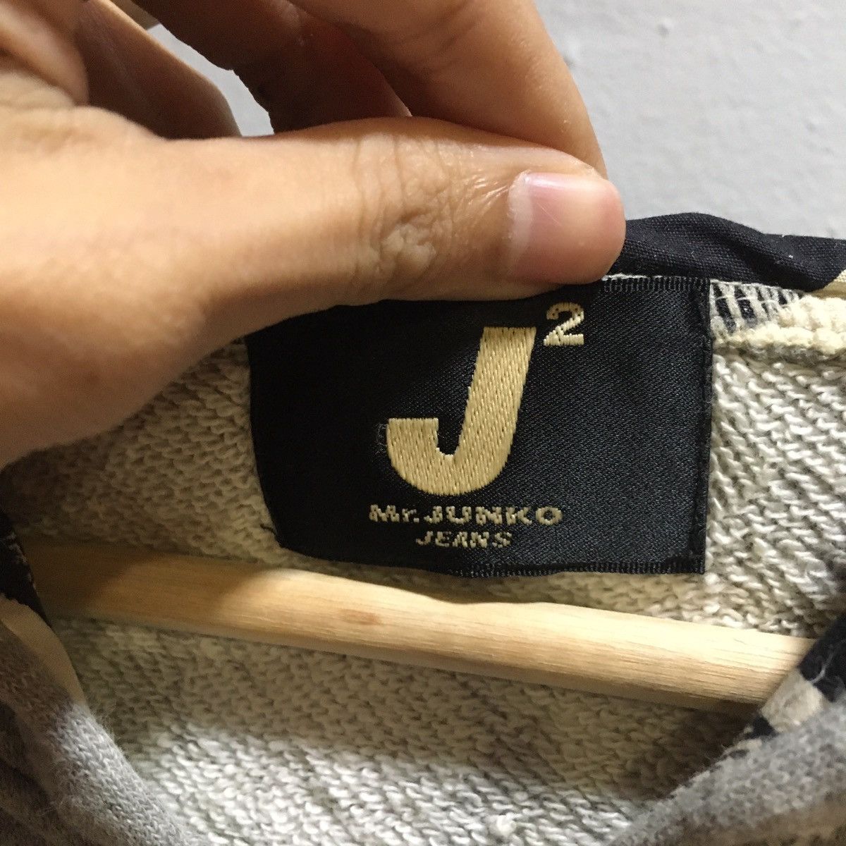 Japanese Brand × Junko Shimada × Mr. Junko Mr. Junko Jeans J2 Japanese Brand Embroided Hoodie Size US L / EU 52-54 / 3 - 4 Thumbnail