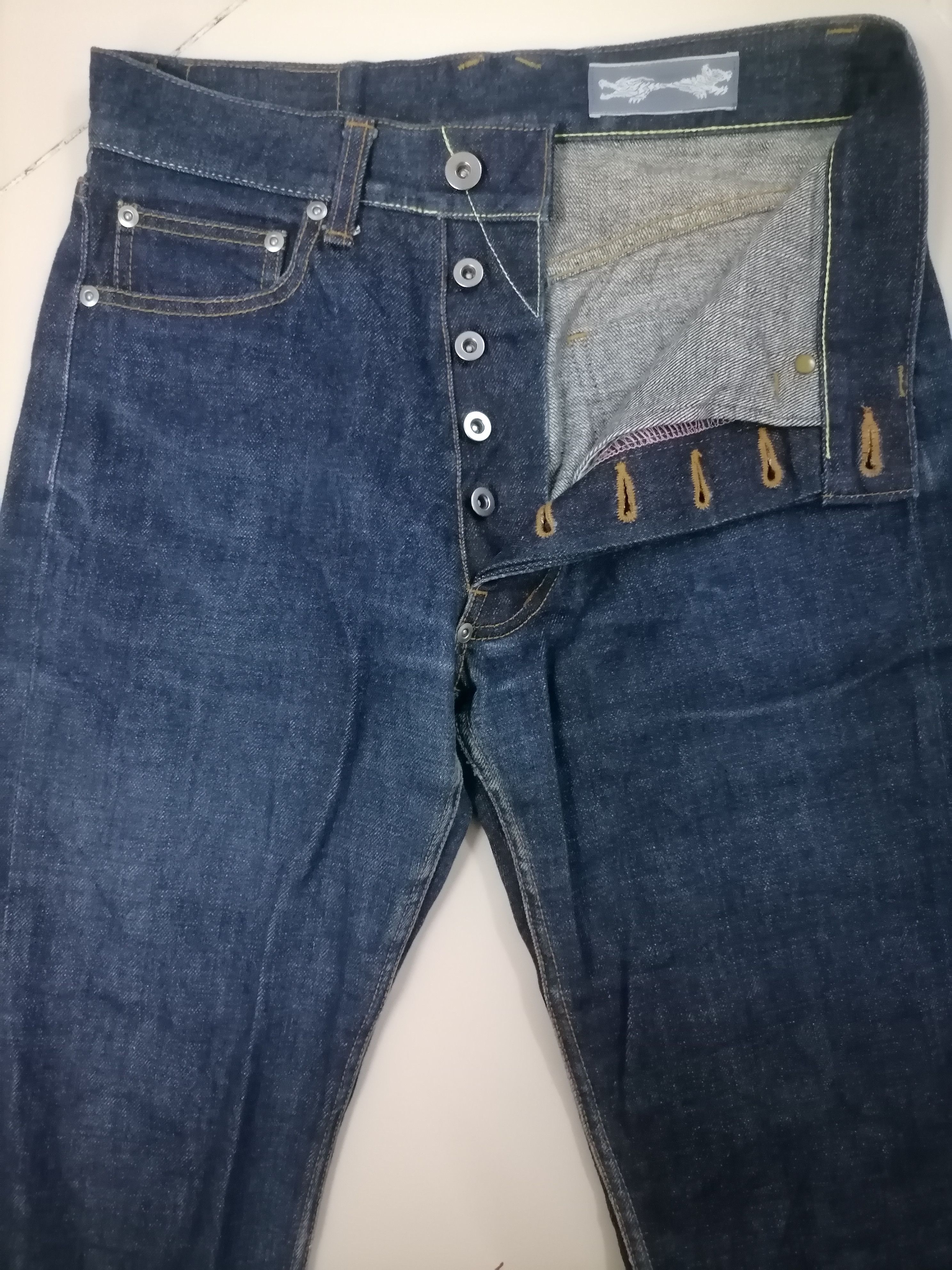 20471120 × Japanese Brand Rare 20471120 Hyoma Double Sex Denim Jeans Multi Poket Size US 28 / EU 44 - 7 Thumbnail