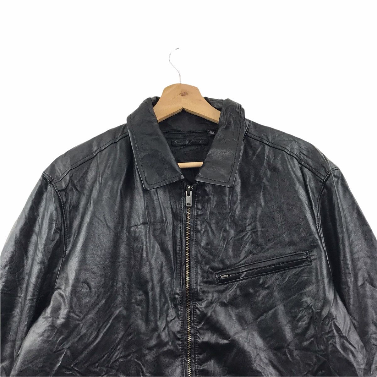 Uniqlo UNIQLO Full Zipper Motorcycle Rider Japanese Brand Jacket Size US XL / EU 56 / 4 - 2 Thumbnail