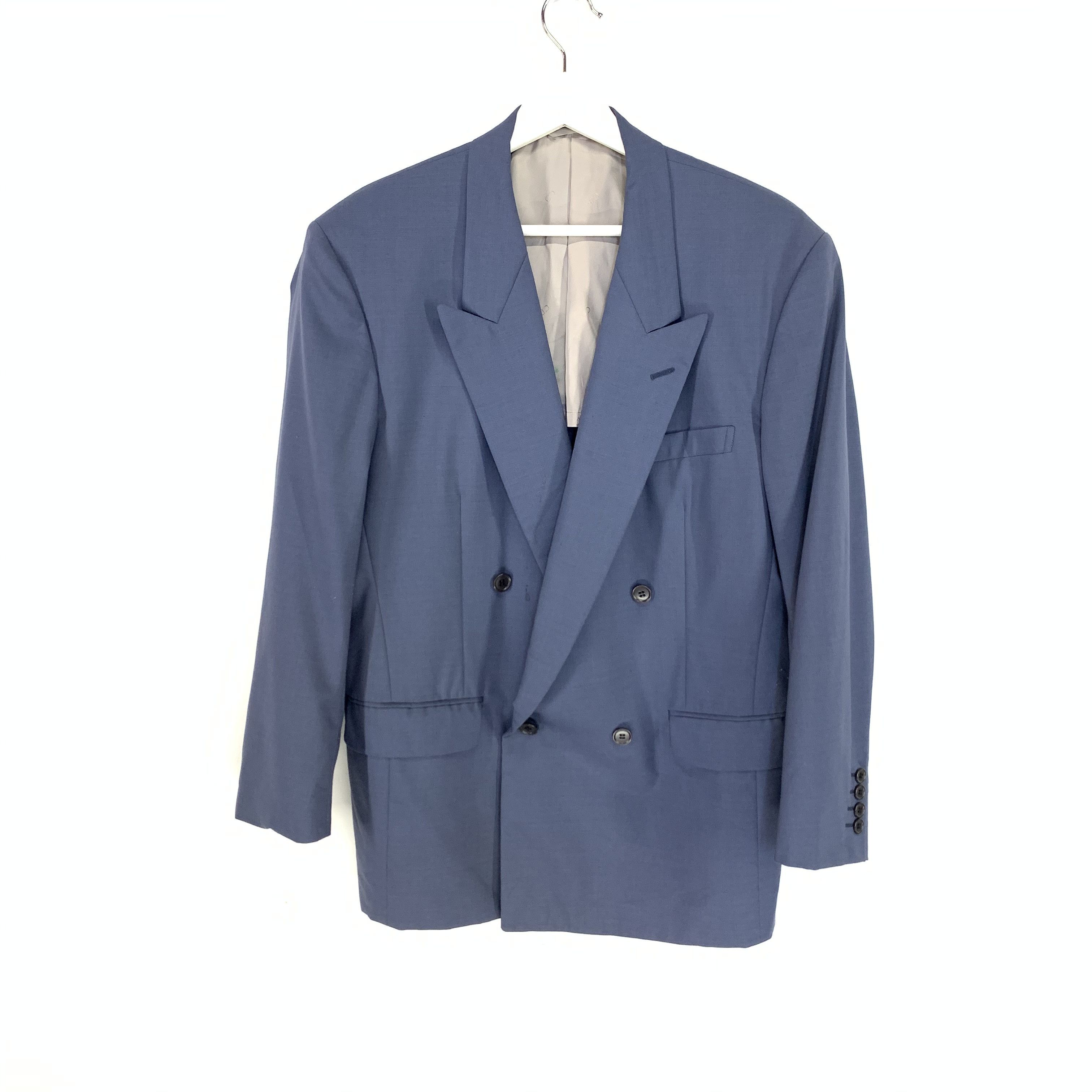 Christian Dior Monsieur × Designer Christian Dior double breasted suit blazer sports jacket Size 42S - 1 Thumbnail