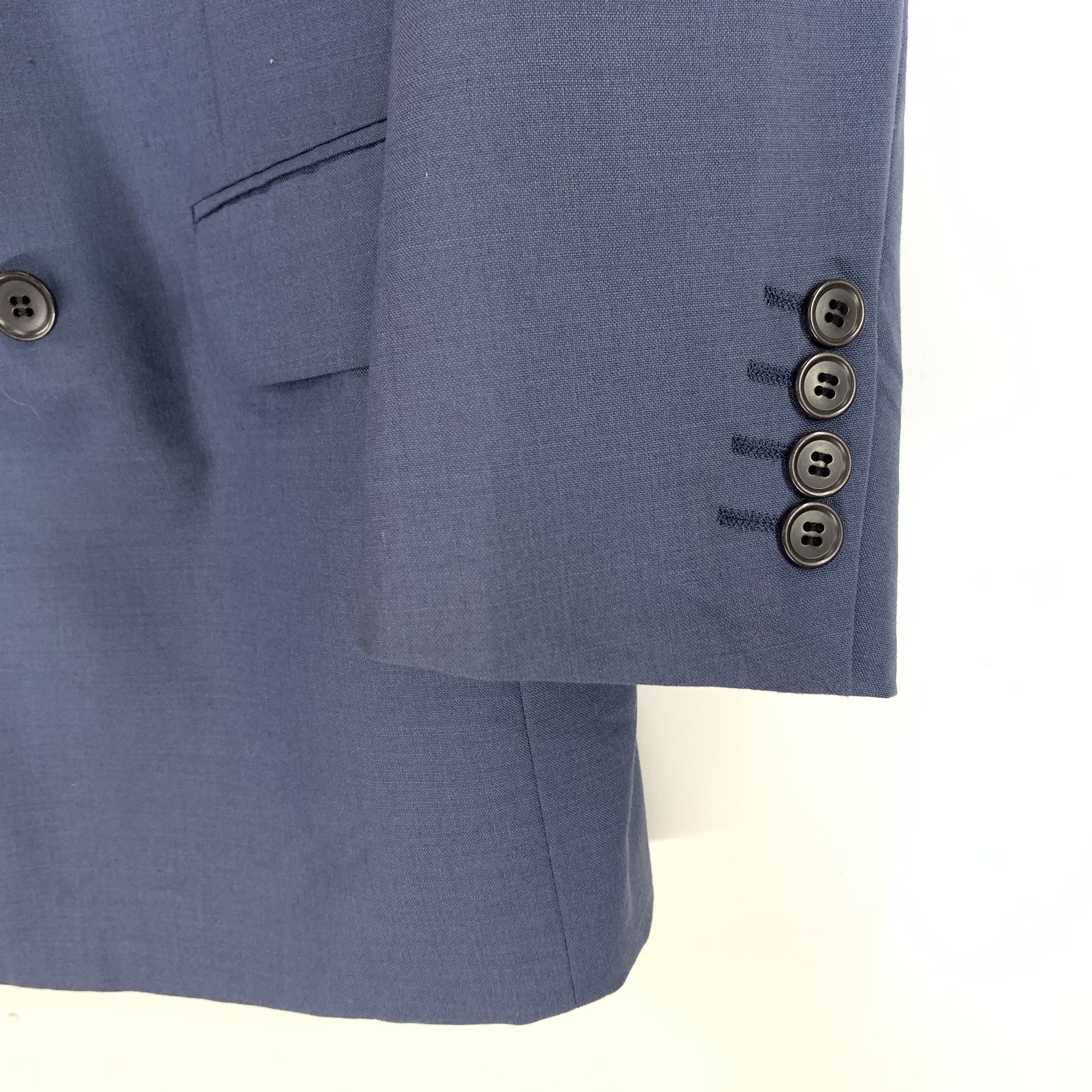 Christian Dior Monsieur × Designer Christian Dior double breasted suit blazer sports jacket Size 42S - 6 Thumbnail
