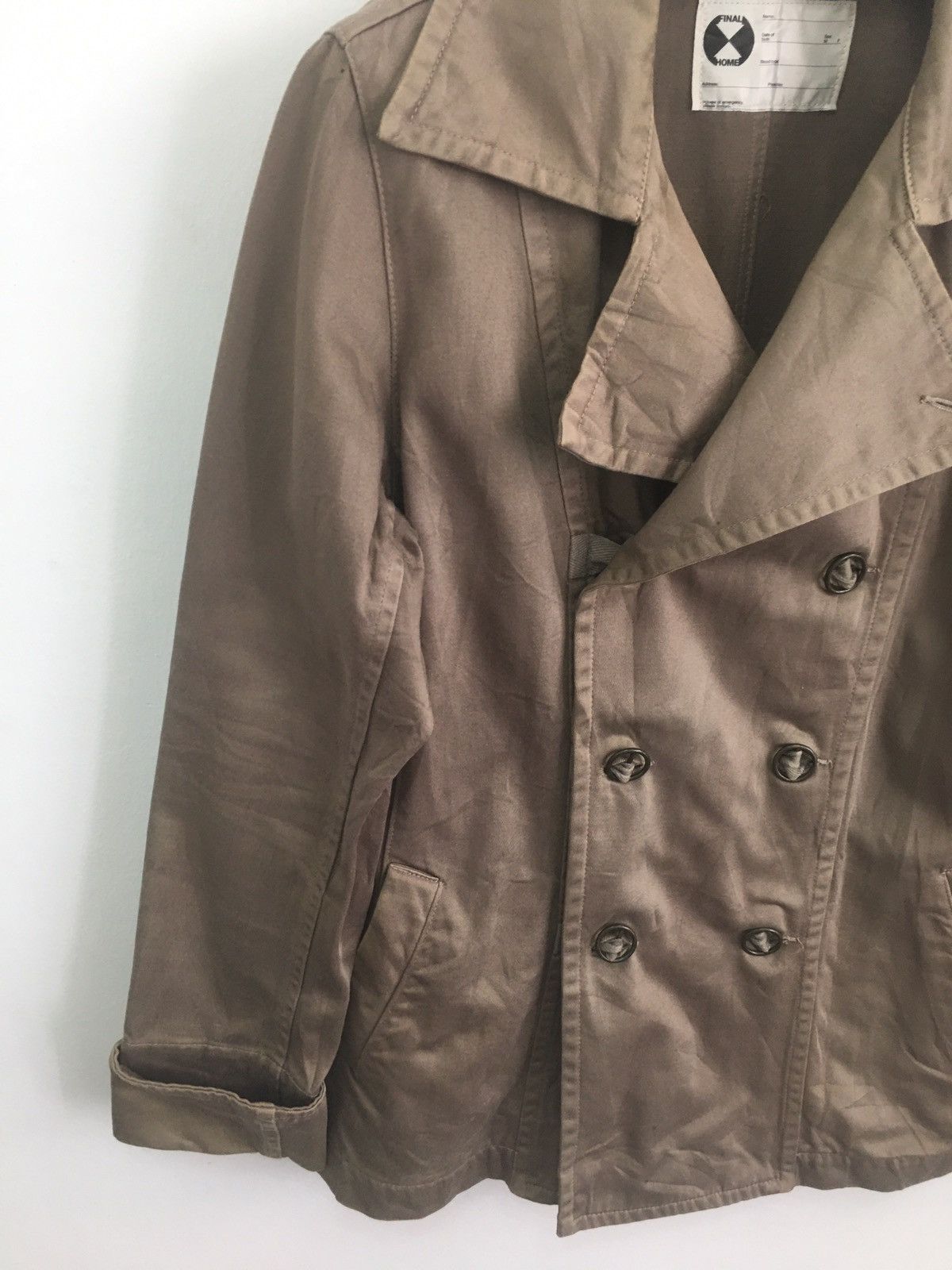 Final Home × Issey Miyake Final home double breasted survival jacket Size US M / EU 48-50 / 2 - 2 Thumbnail