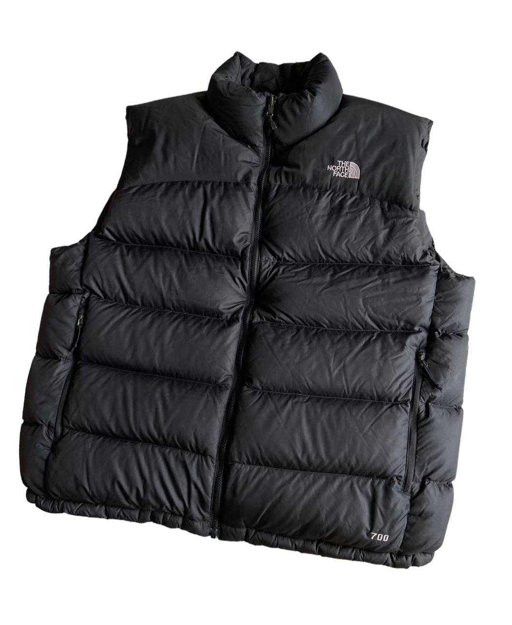 image of The North Face Down Vest 700/vintage in Black, Men's (Size 2XL)