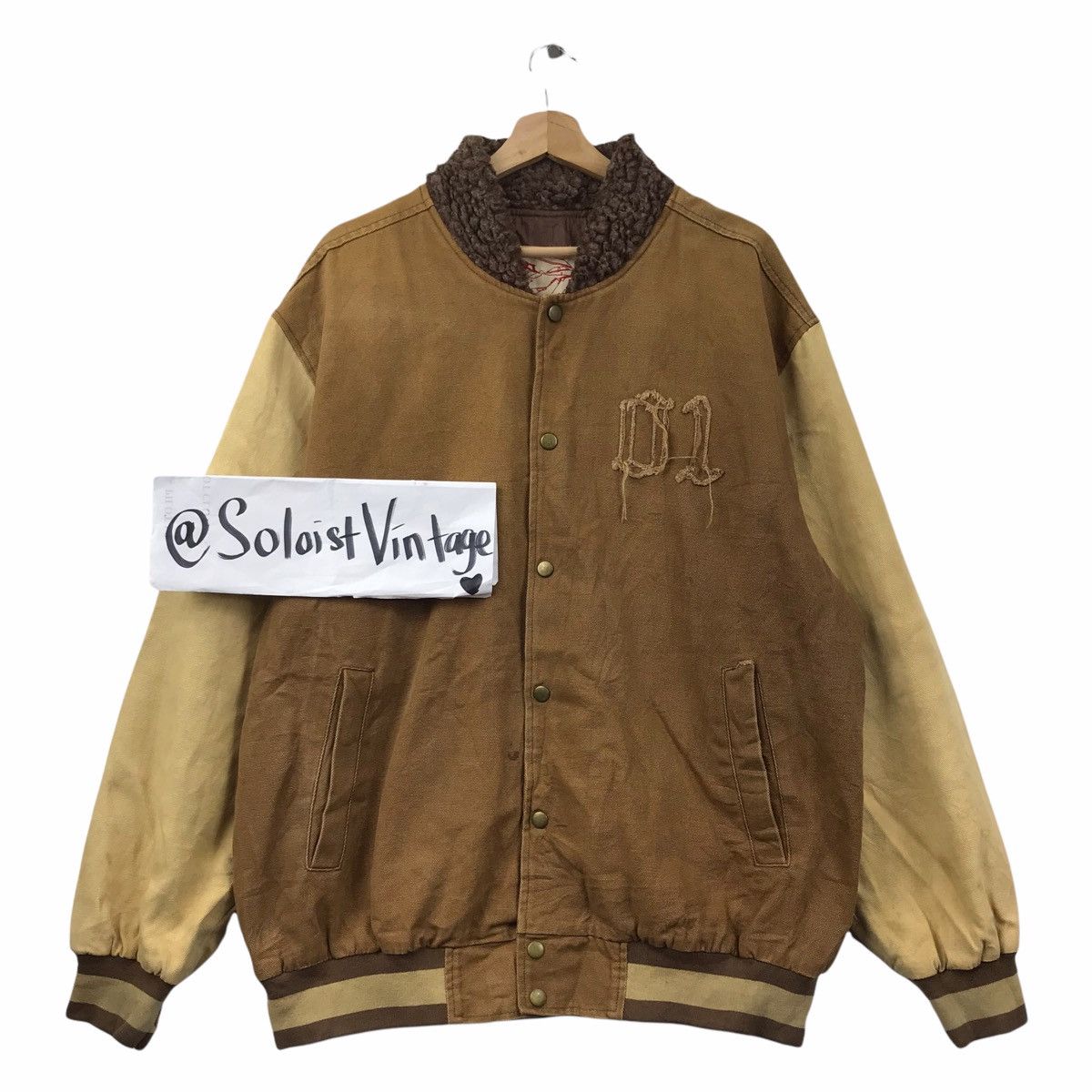 Japanese Brand APART SOUL 01 Japanese Brand Varsity Wool Jacket Size US XL / EU 56 / 4 - 1 Thumbnail