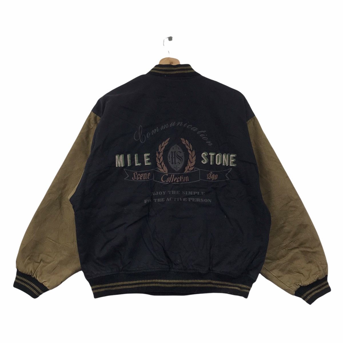 MILESTONE Scene Collection Covent Garden Varsity Jacket Wool
