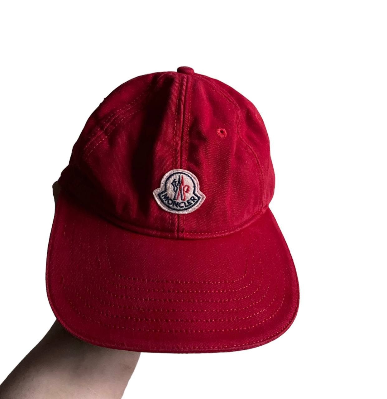 image of Moncler Cap Berretto Baseball in Red, Men's