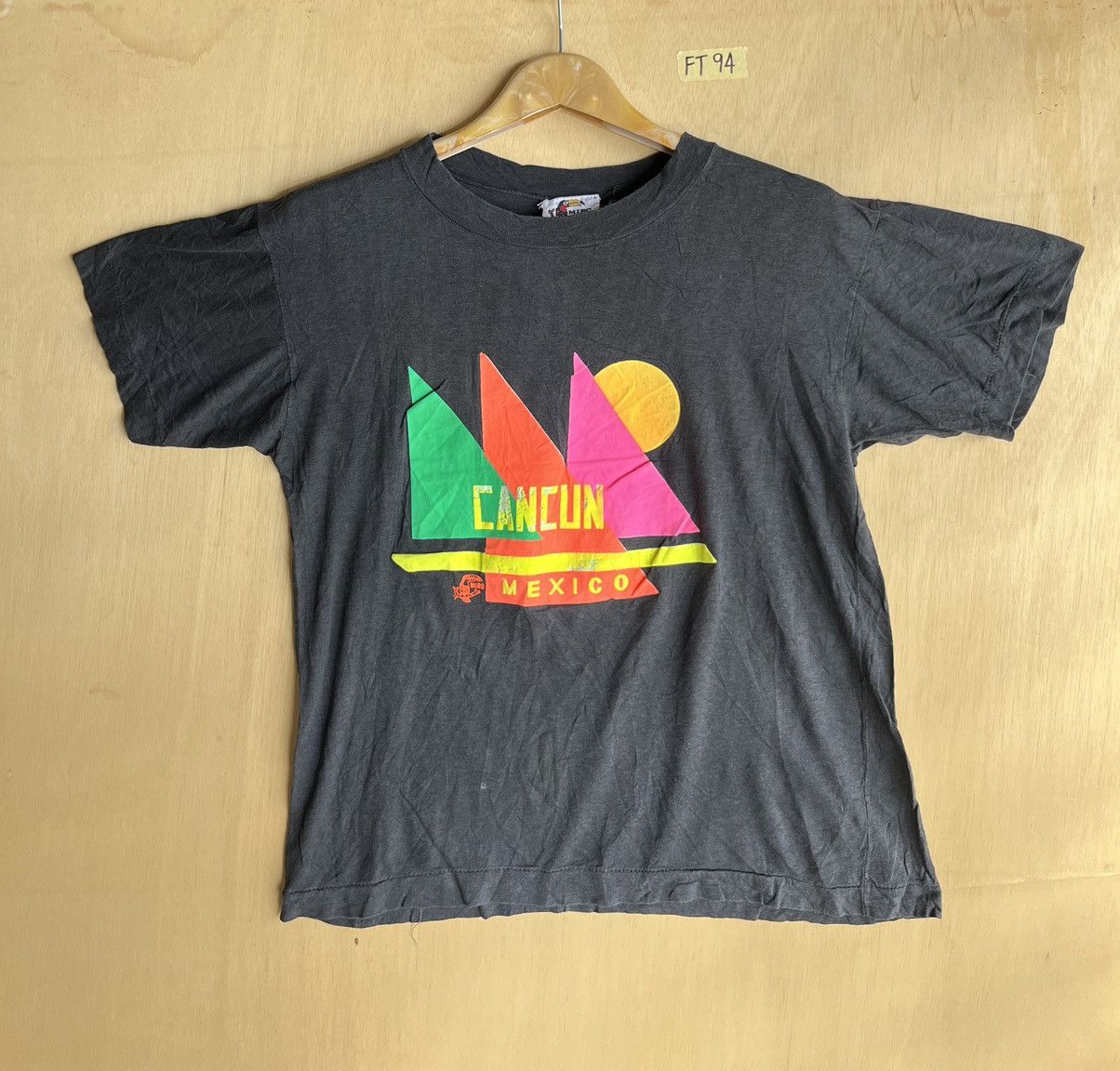 Vintage Cancun mexico ft94 Size US XL / EU 56 / 4 - 1 Thumbnail