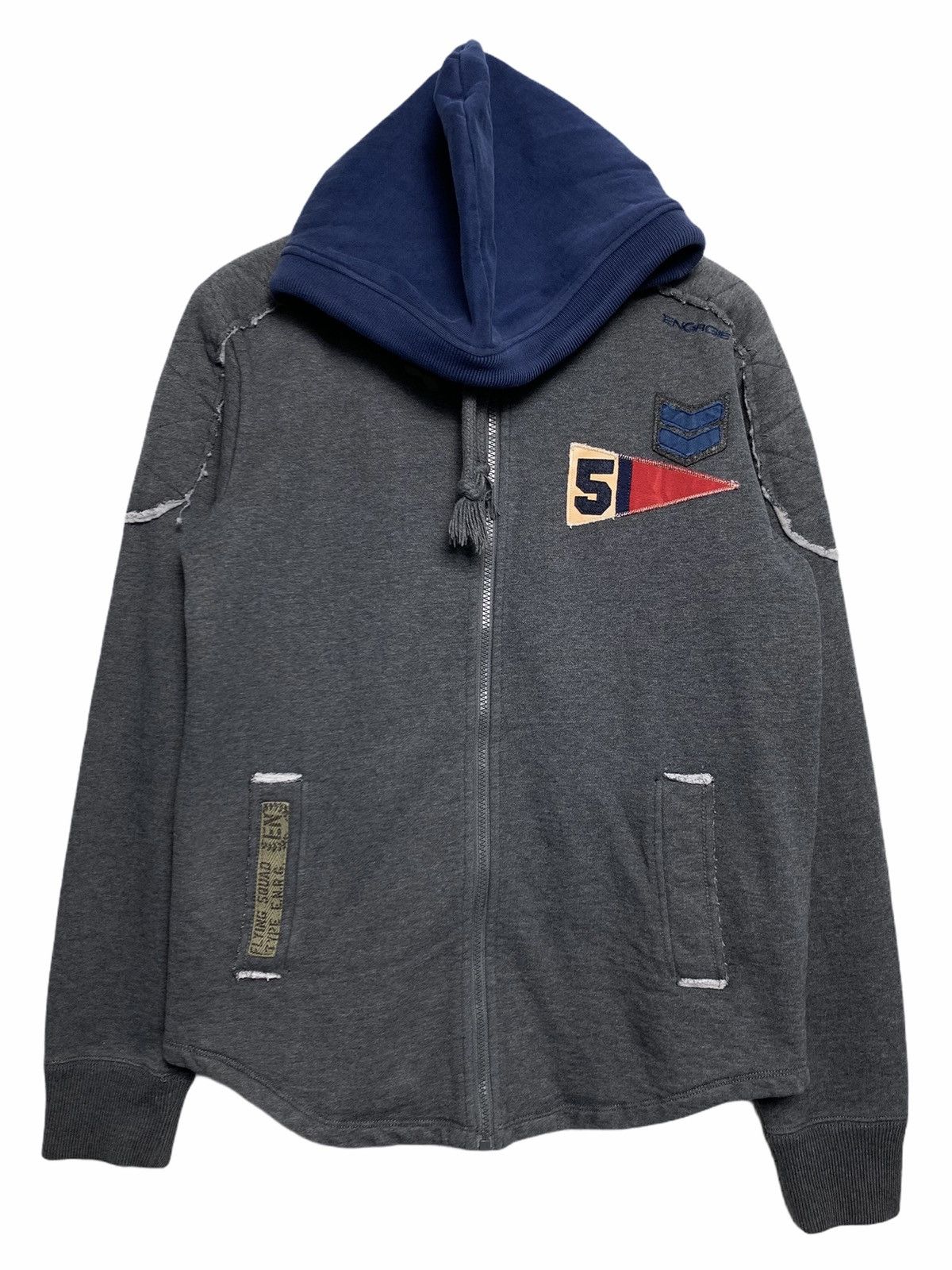 Energie Energie 5 Flag Zipper Hoodies Size US M / EU 48-50 / 2 - 1 Thumbnail