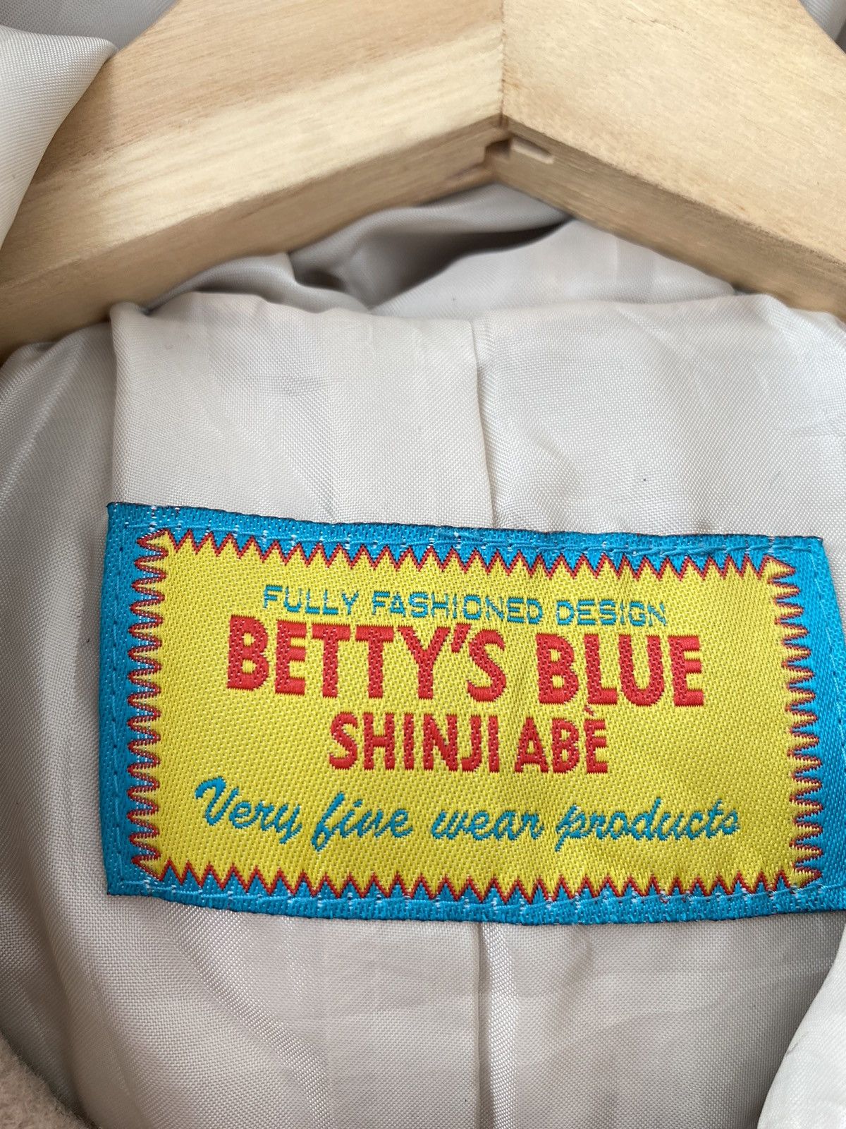 Japanese Brand Betty’s Blue Shinji Abe Wool Duffle Trench Coat Size US M / EU 48-50 / 2 - 5 Thumbnail