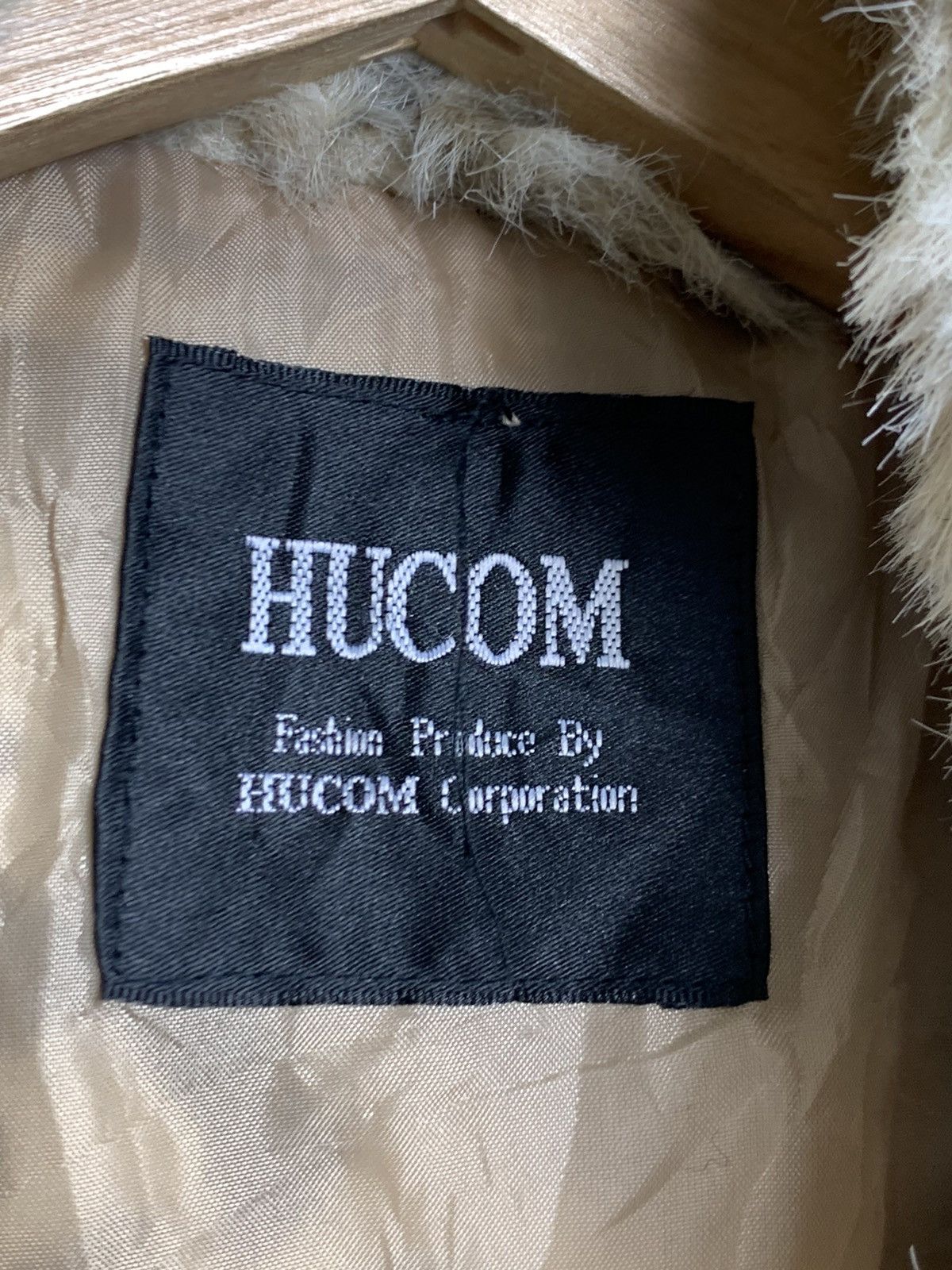 Designer Hucom Mink Fur Faux Coat Size M / US 6-8 / IT 42-44 - 2 Thumbnail