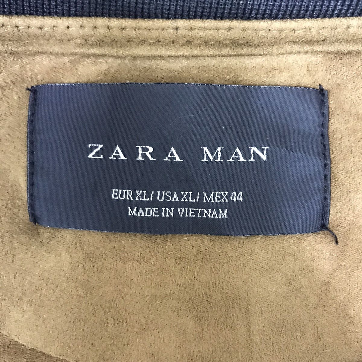 Zara ZARA Brand Designer Brown Zipper Bomber Jacket Size US L / EU 52-54 / 3 - 3 Thumbnail