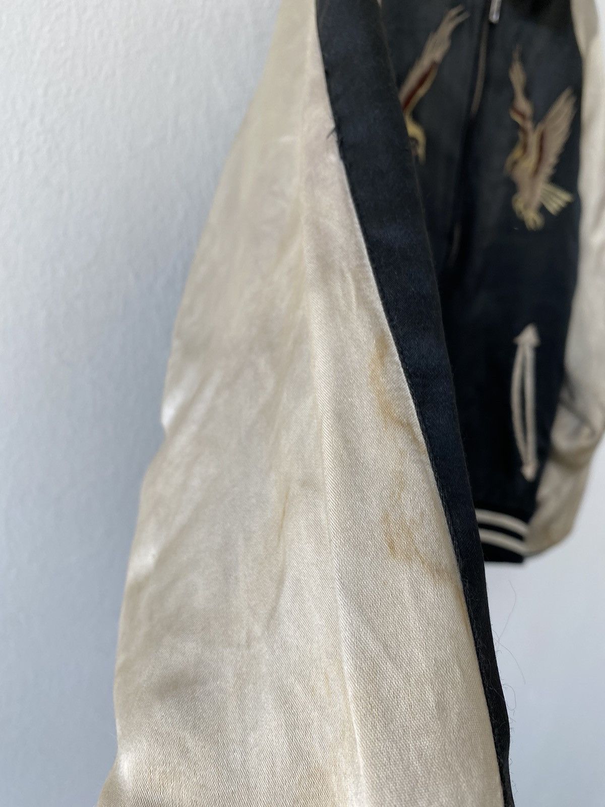 Japanese Brand Vintage Sukajan Japan Souvenir Embroidered Bomber Jacket Size US M / EU 48-50 / 2 - 9 Thumbnail