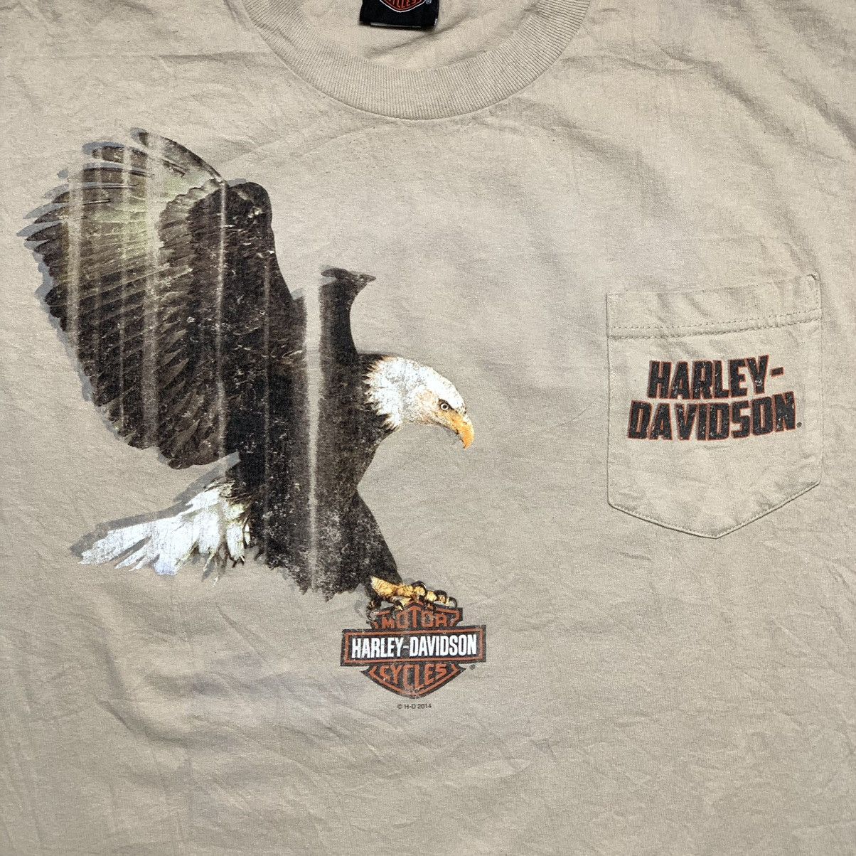 Harley Davidson Harley Davidson HD Both Logo Tee Size US XL / EU 56 / 4 - 3 Thumbnail