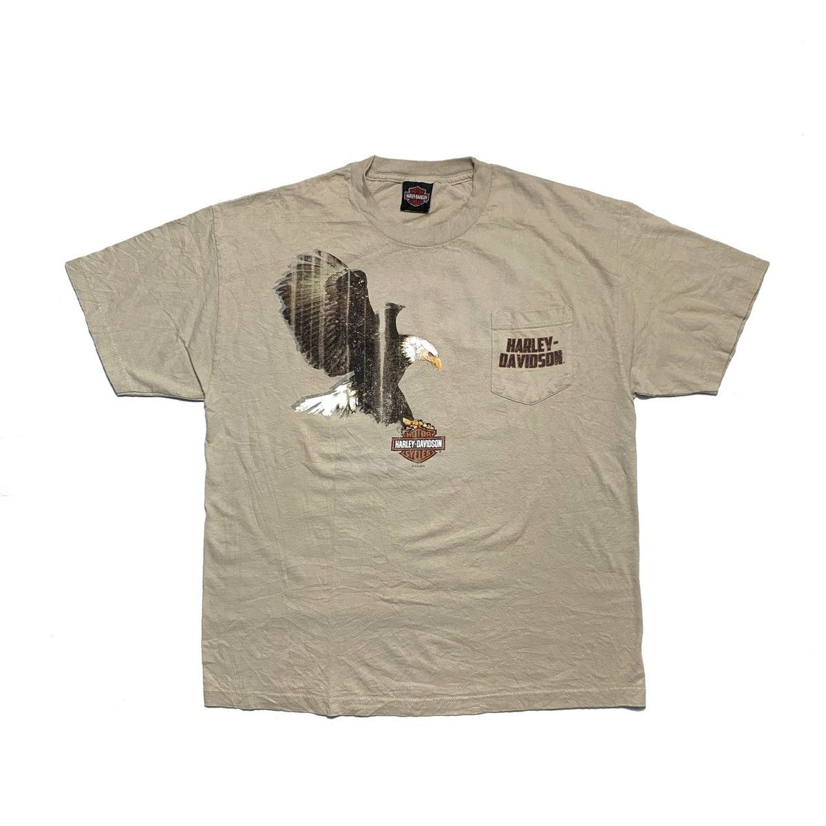 Harley Davidson Harley Davidson HD Both Logo Tee Size US XL / EU 56 / 4 - 1 Thumbnail