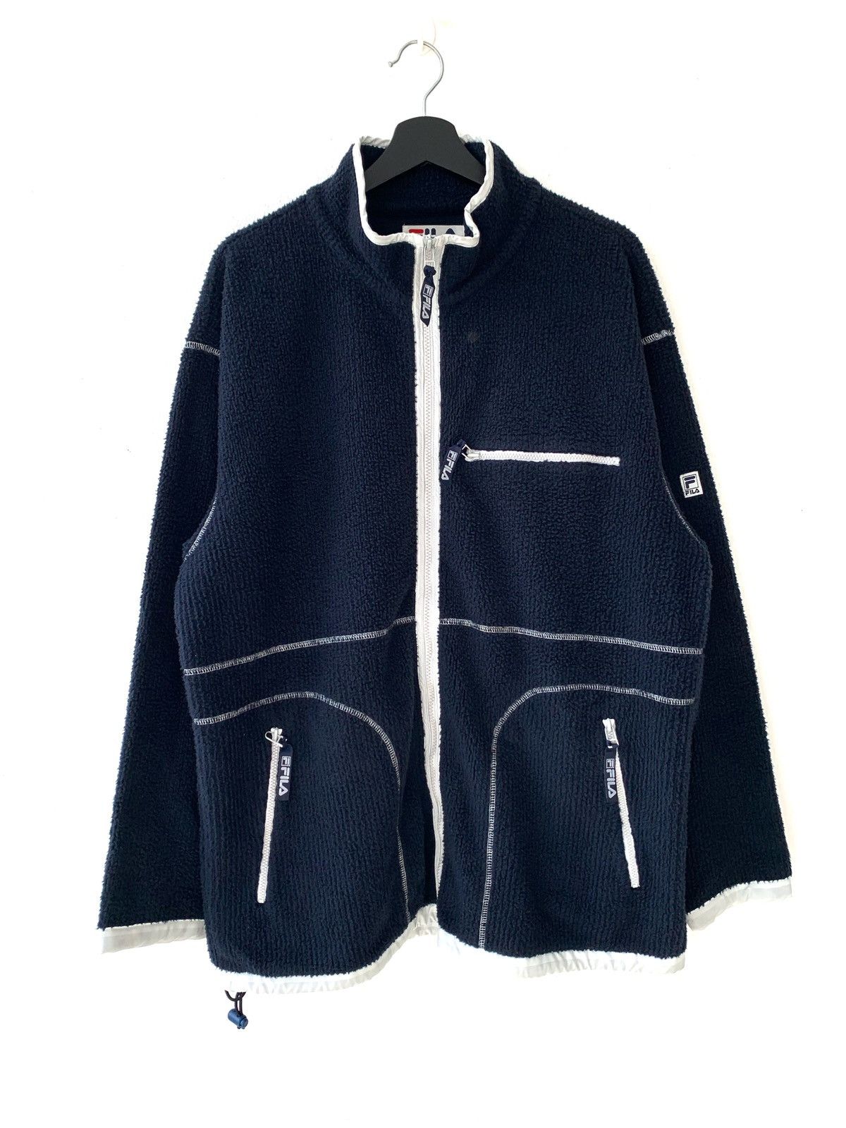 Fila Vintage Fila Fleece Sweater Size US XL / EU 56 / 4 - 1 Thumbnail