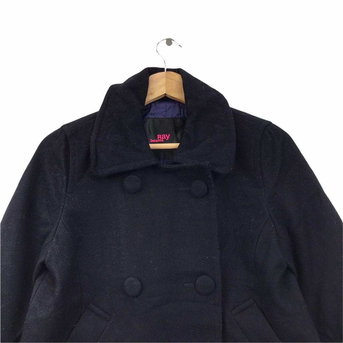 Japanese Brand RAY BEAMS Japanese Brand Duffle Coat Wool Jacket Size US S / EU 44-46 / 1 - 2 Thumbnail