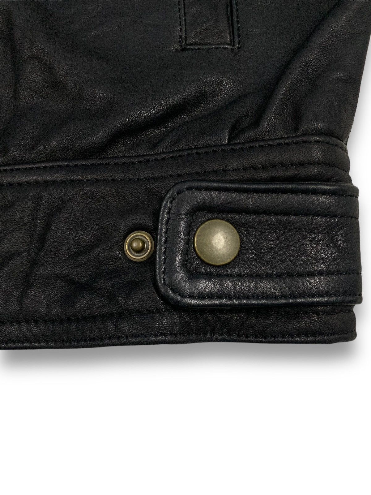 Yohji Yamamoto Vintage Japanese Brand GK Biker Genuine Leather Vest Size US M / EU 48-50 / 2 - 11 Thumbnail