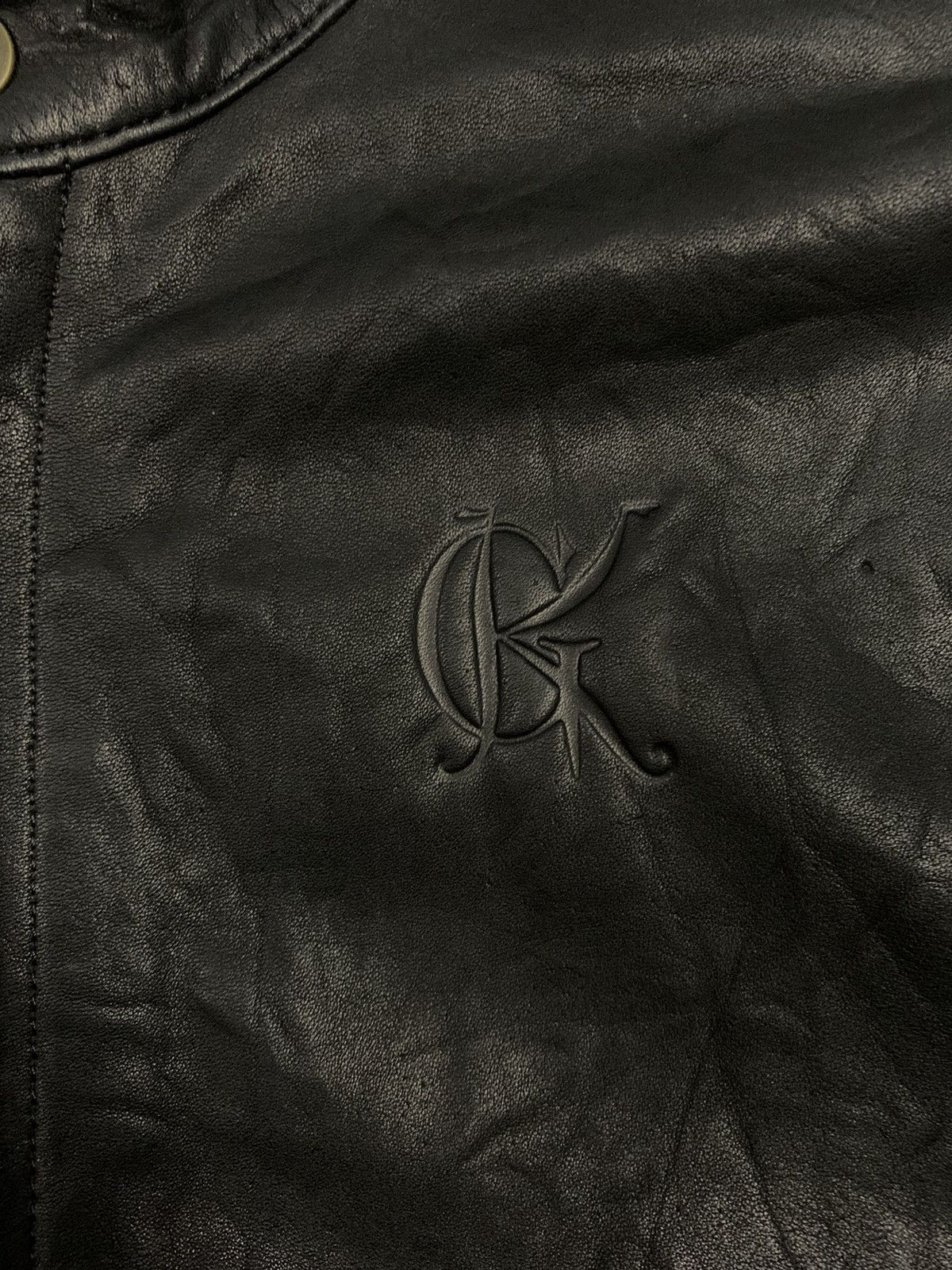 Yohji Yamamoto Vintage Japanese Brand GK Biker Genuine Leather Vest Size US M / EU 48-50 / 2 - 8 Thumbnail