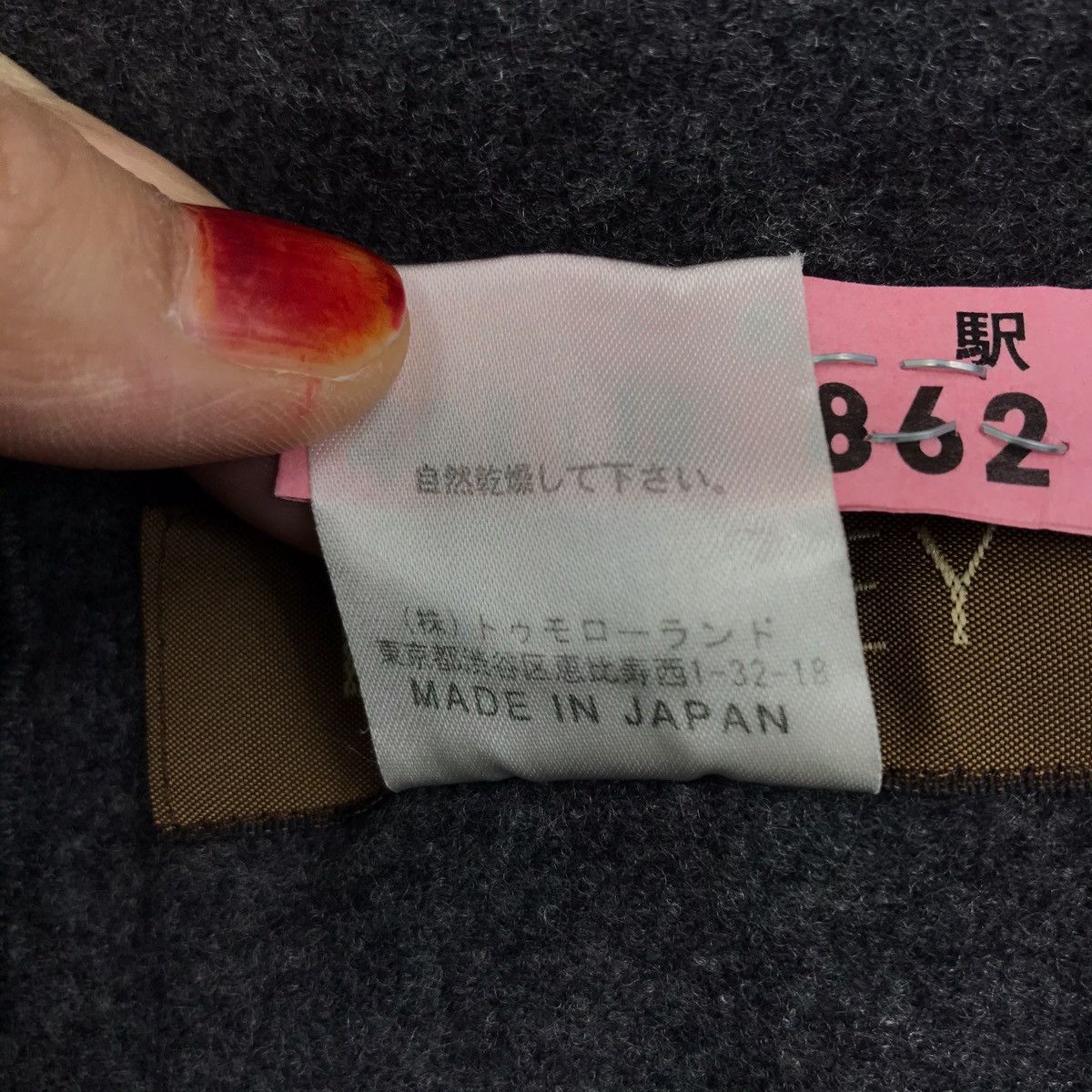 Vintage BALLSEY Japanese Brand Grey Wool Dress Size US S / EU 44-46 / 1 - 7 Thumbnail