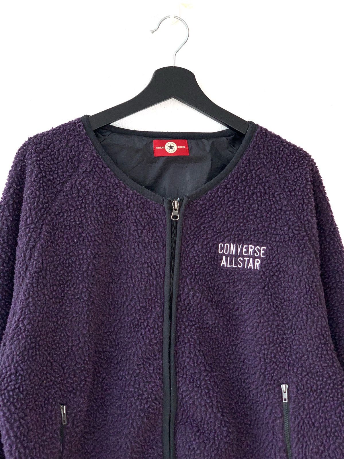 Converse Vintage Converse Deep Pile Fleece Sweater Size US L / EU 52-54 / 3 - 2 Thumbnail