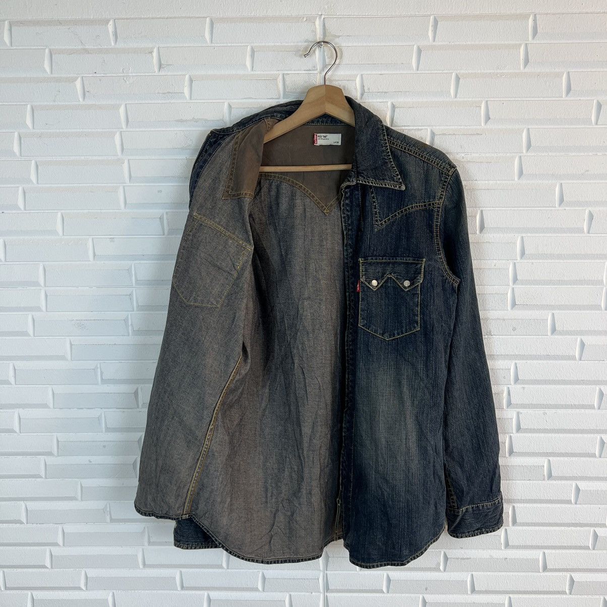 Japanese Brand VINTAGE LIGHT ZIPPER BIKER PARACHUTE JACKET LEVI’S Size US L / EU 52-54 / 3 - 12 Thumbnail