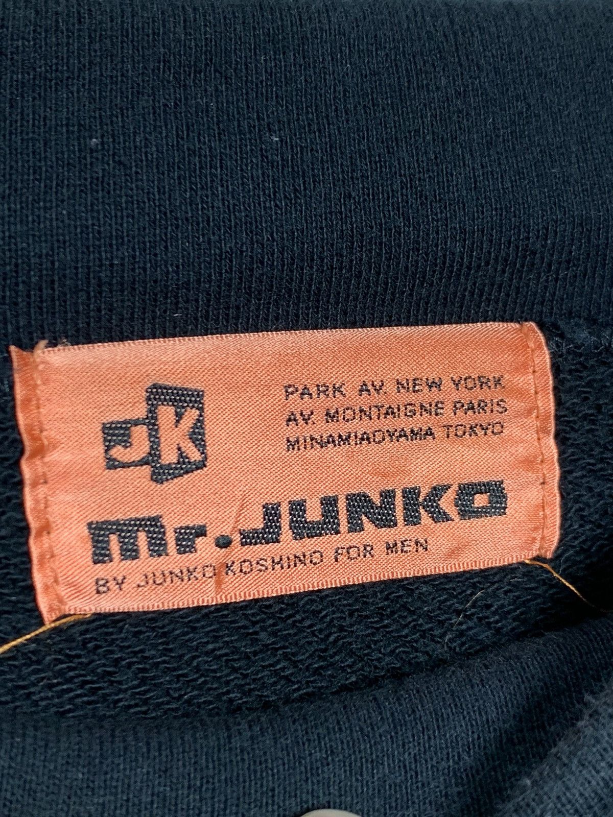 Japanese Brand Mr.Junko Back Logo Spellout Crewneck Size US XL / EU 56 / 4 - 3 Thumbnail