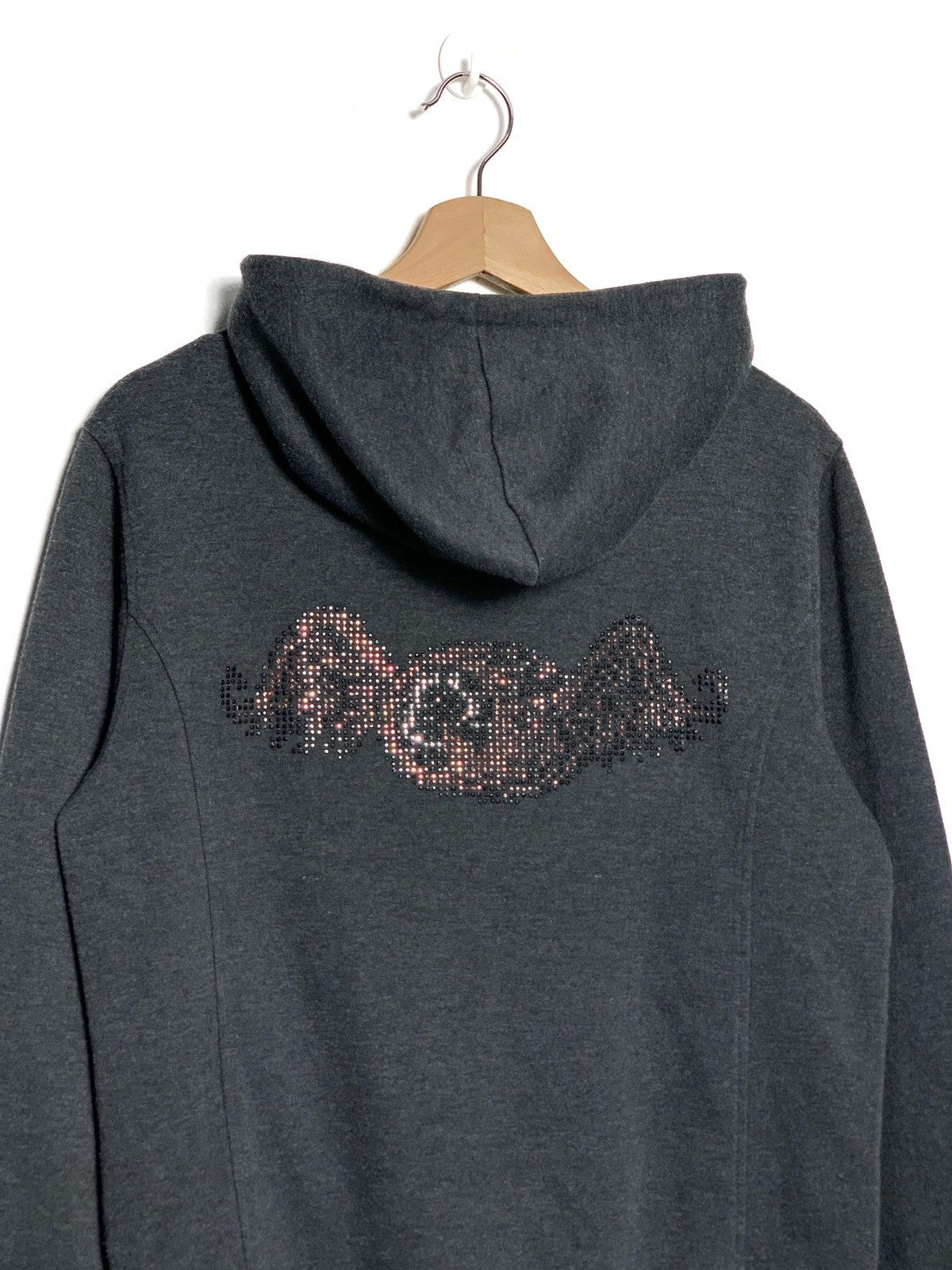 Von Dutch Von Dutch Pearls Logo Zip Ups Hoodie Size US S / EU 44-46 / 1 - 4 Thumbnail