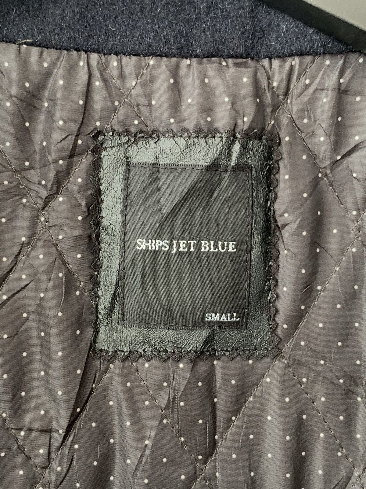 Japanese Brand Ships Jet Blue Japan Wool Peacoat Jacket Size US S / EU 44-46 / 1 - 6 Thumbnail