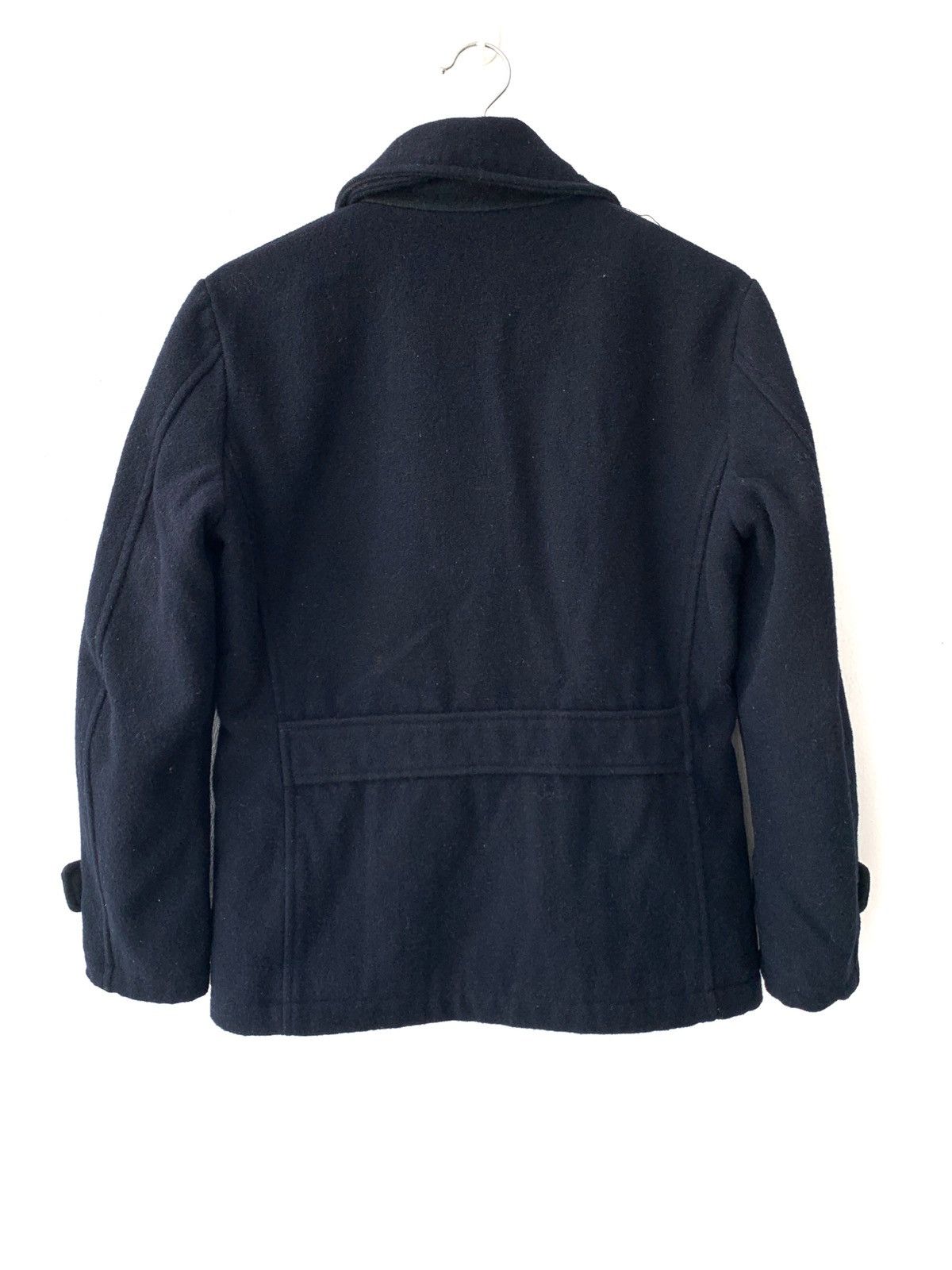 Japanese Brand Ships Jet Blue Japan Wool Peacoat Jacket Size US S / EU 44-46 / 1 - 2 Thumbnail