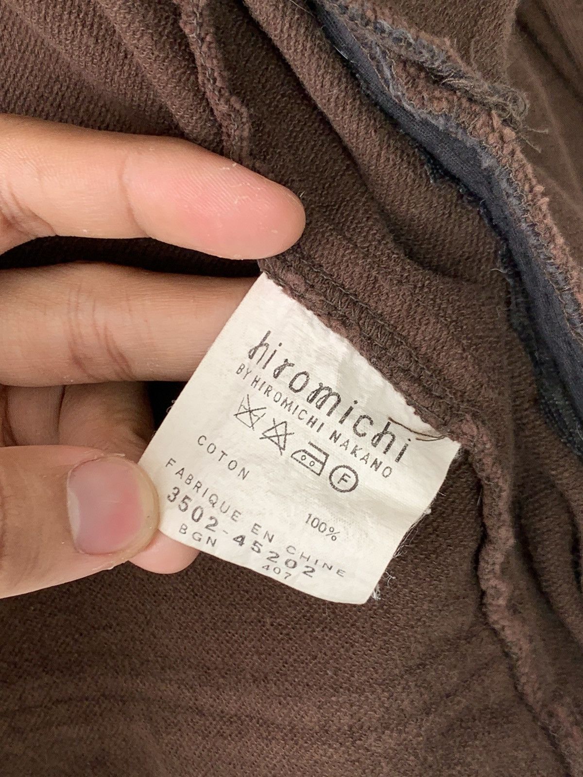 Japanese Brand Very Rare Hirmomichi Nakano Like Margiela Jacket Size US S / EU 44-46 / 1 - 9 Thumbnail