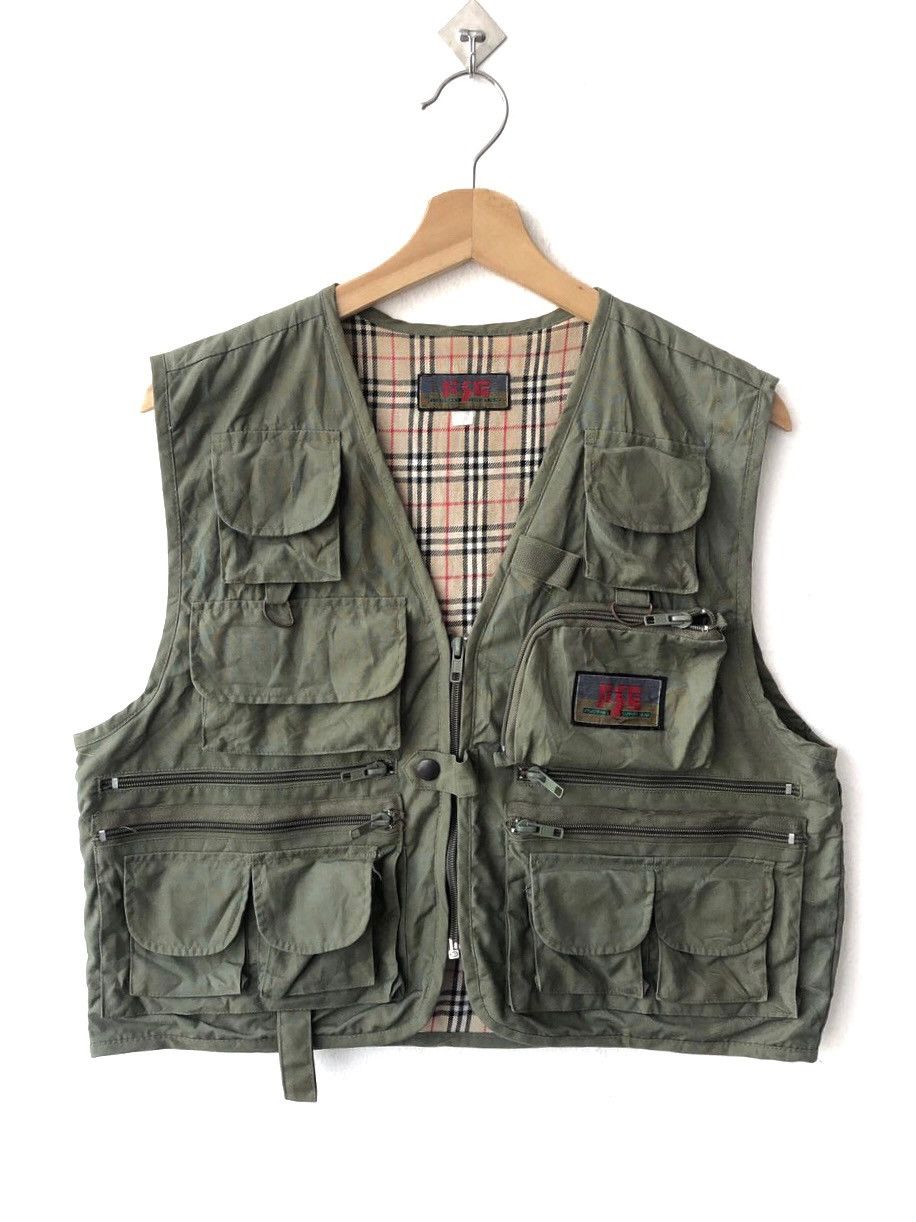 Japanese Brand FSG Nova Check Tactical Bondage Multi Pocket Vest Size US M / EU 48-50 / 2 - 1 Thumbnail