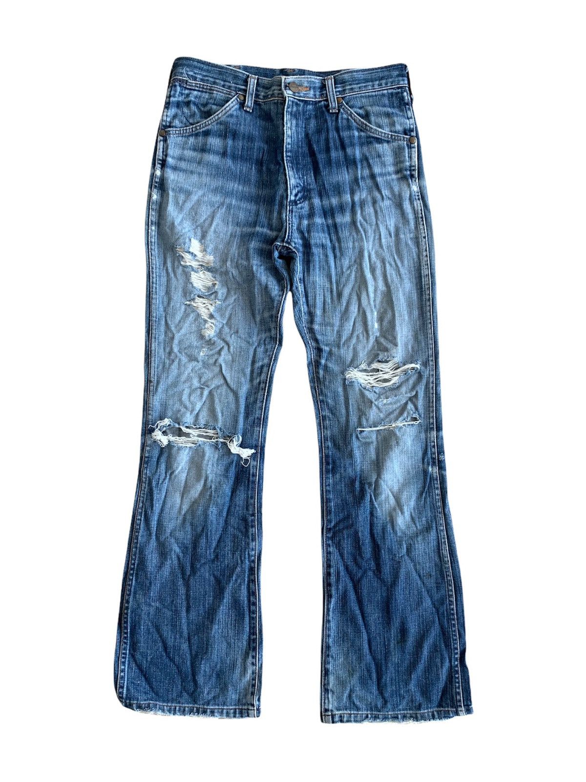 Vintage Wrangler Distressed Denim Pant