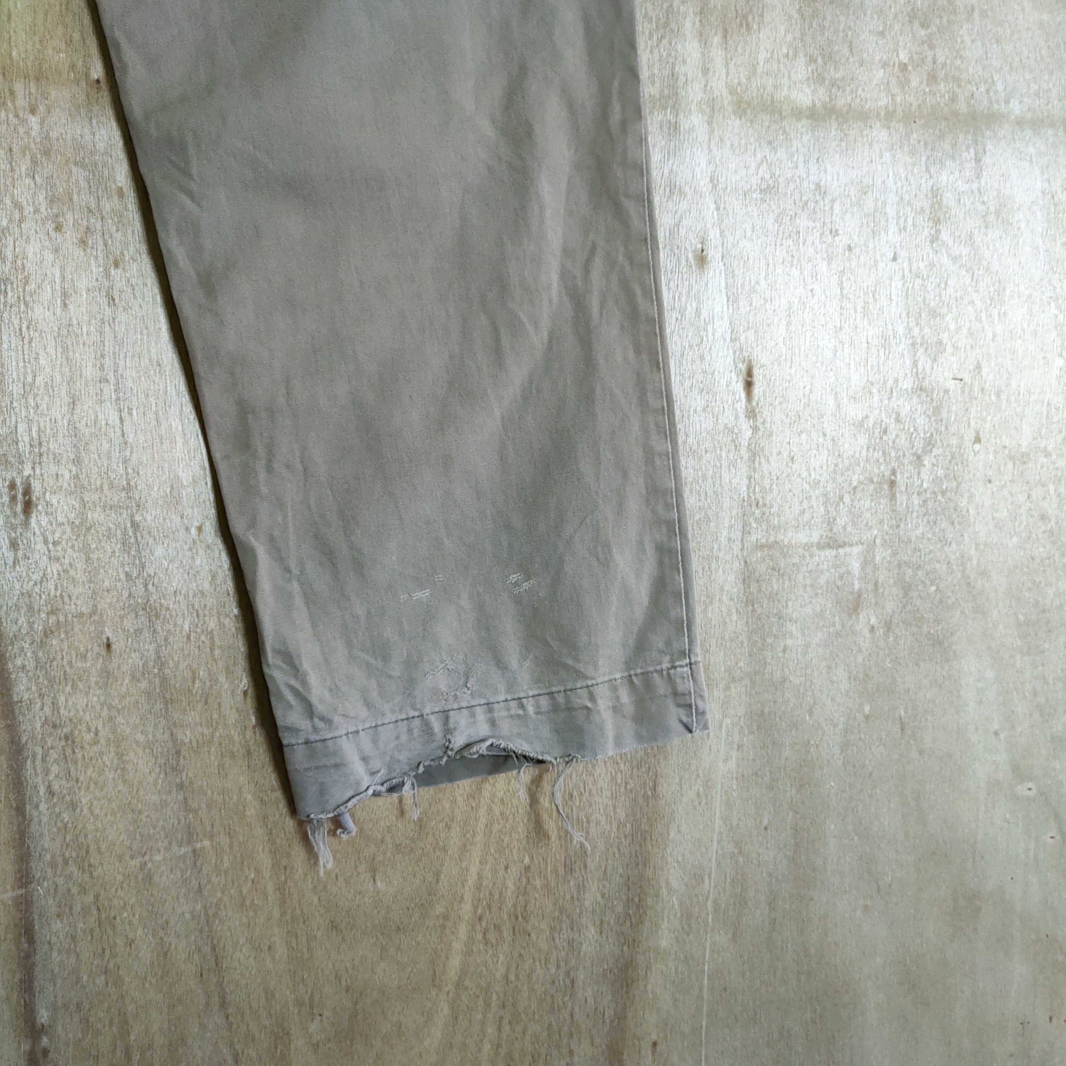 Japanese Brand JAPANESE VINTAGE FADED BROWN BUSH PANTS Size US 30 / EU 46 - 11 Thumbnail