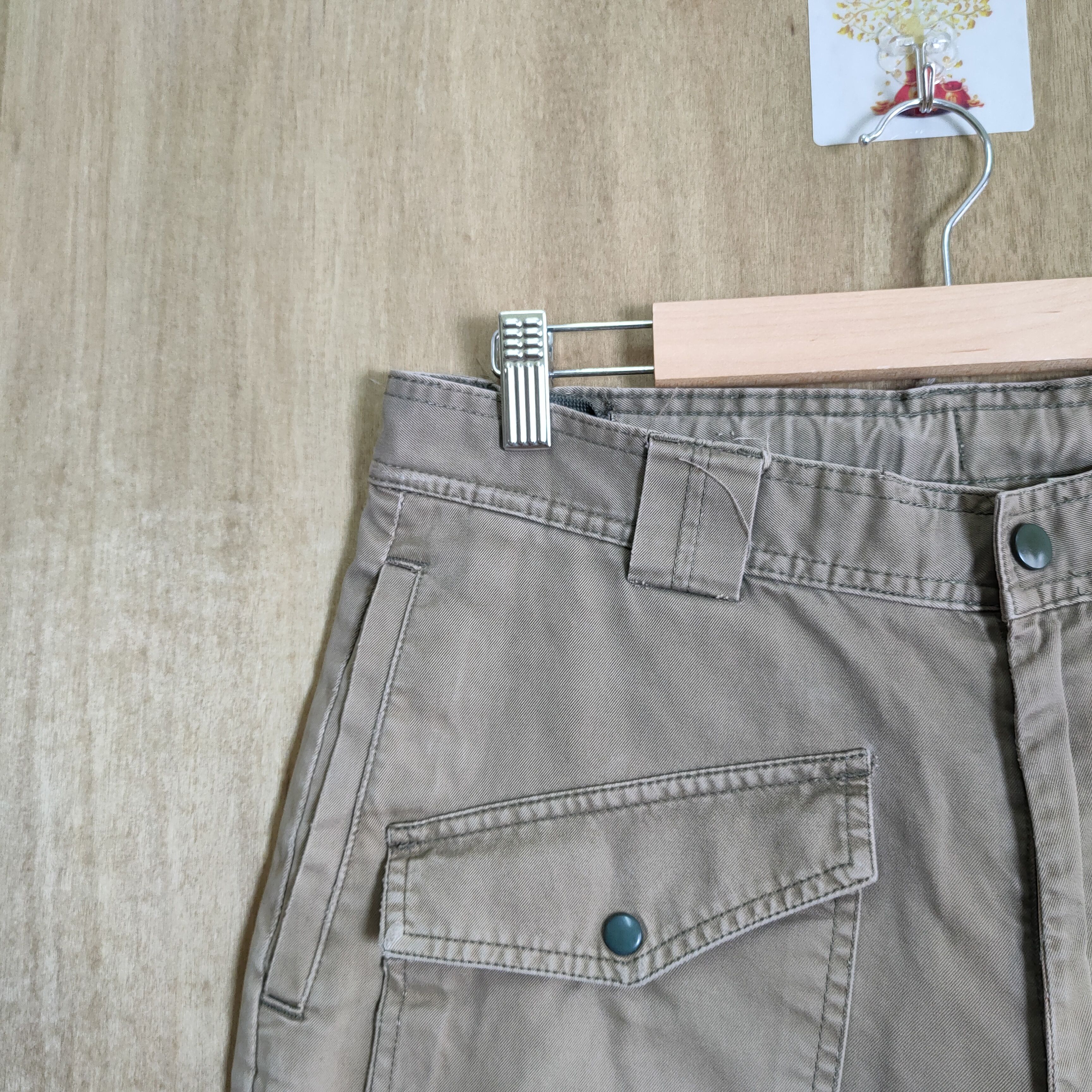 Japanese Brand JAPANESE VINTAGE FADED BROWN BUSH PANTS Size US 30 / EU 46 - 5 Thumbnail