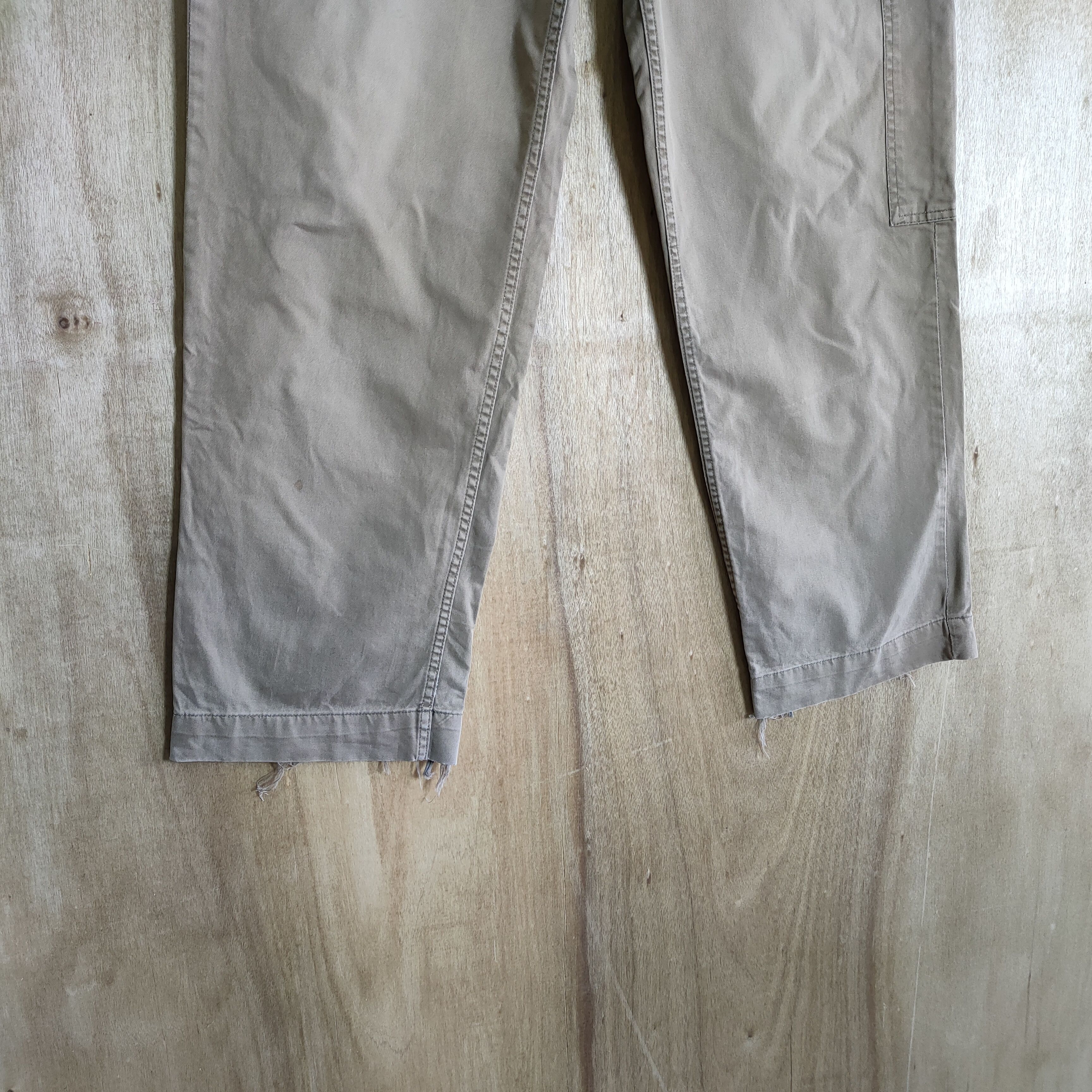 Japanese Brand JAPANESE VINTAGE FADED BROWN BUSH PANTS Size US 30 / EU 46 - 3 Thumbnail