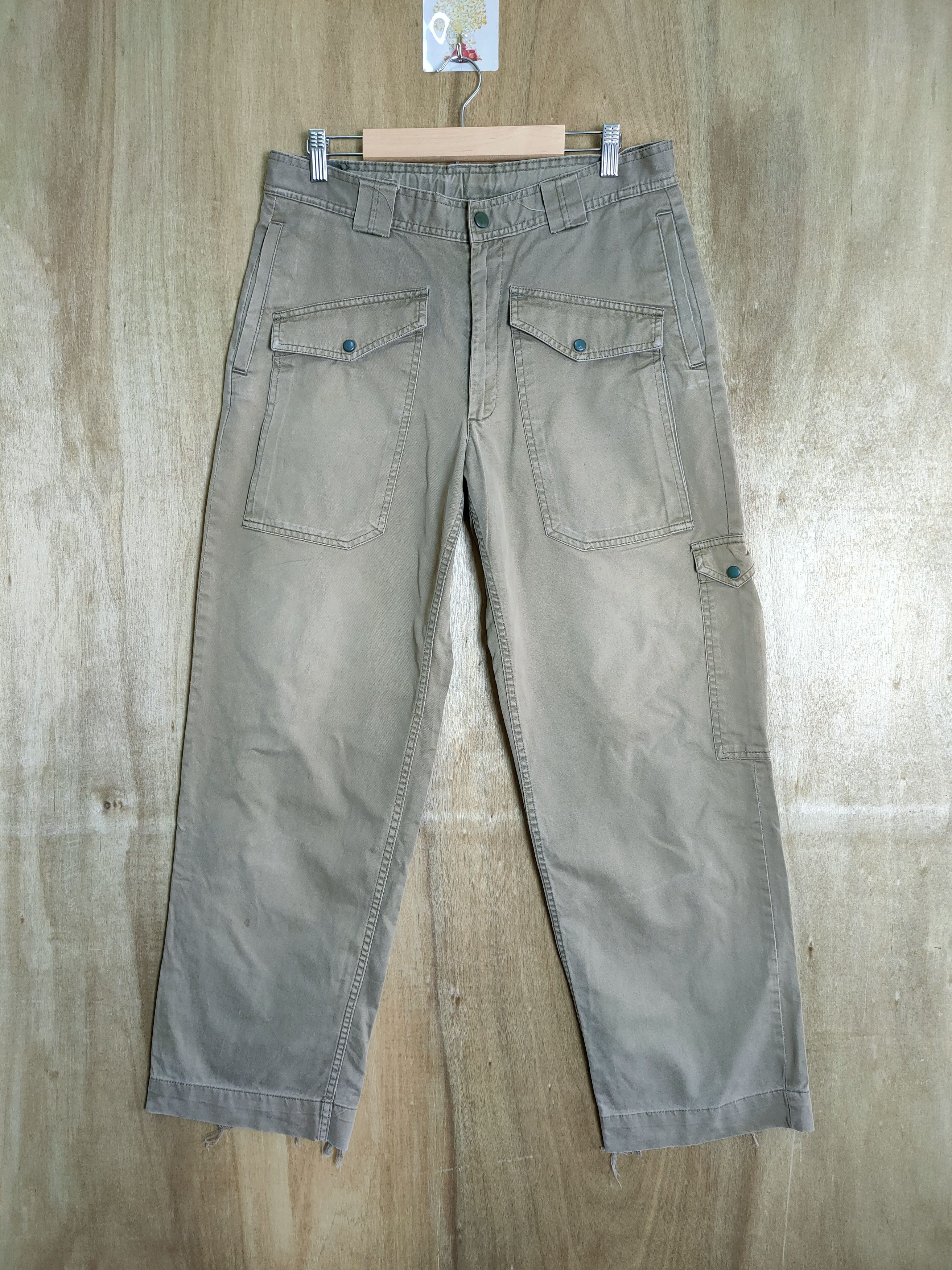 Japanese Brand JAPANESE VINTAGE FADED BROWN BUSH PANTS Size US 30 / EU 46 - 1 Thumbnail
