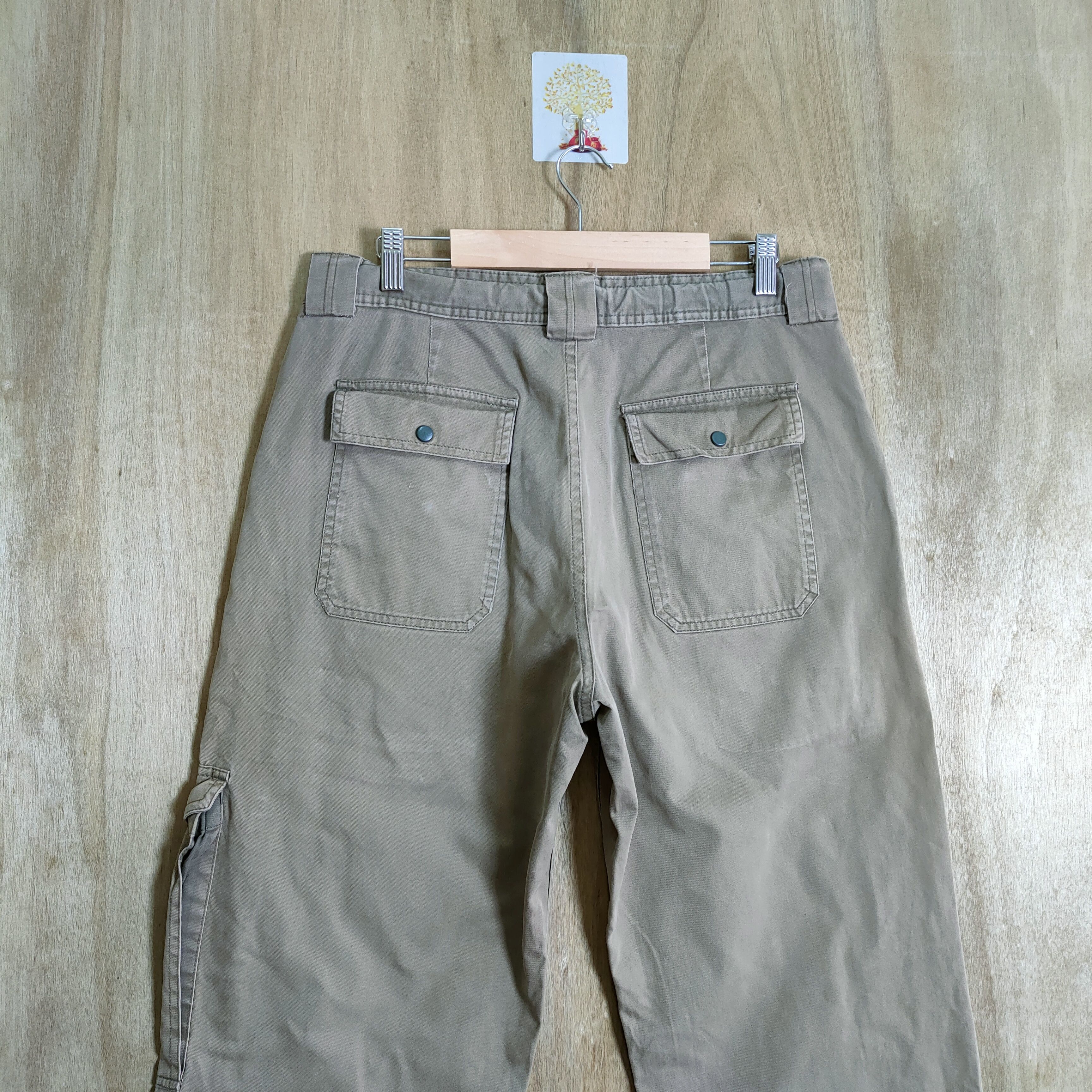 Japanese Brand JAPANESE VINTAGE FADED BROWN BUSH PANTS Size US 30 / EU 46 - 8 Thumbnail