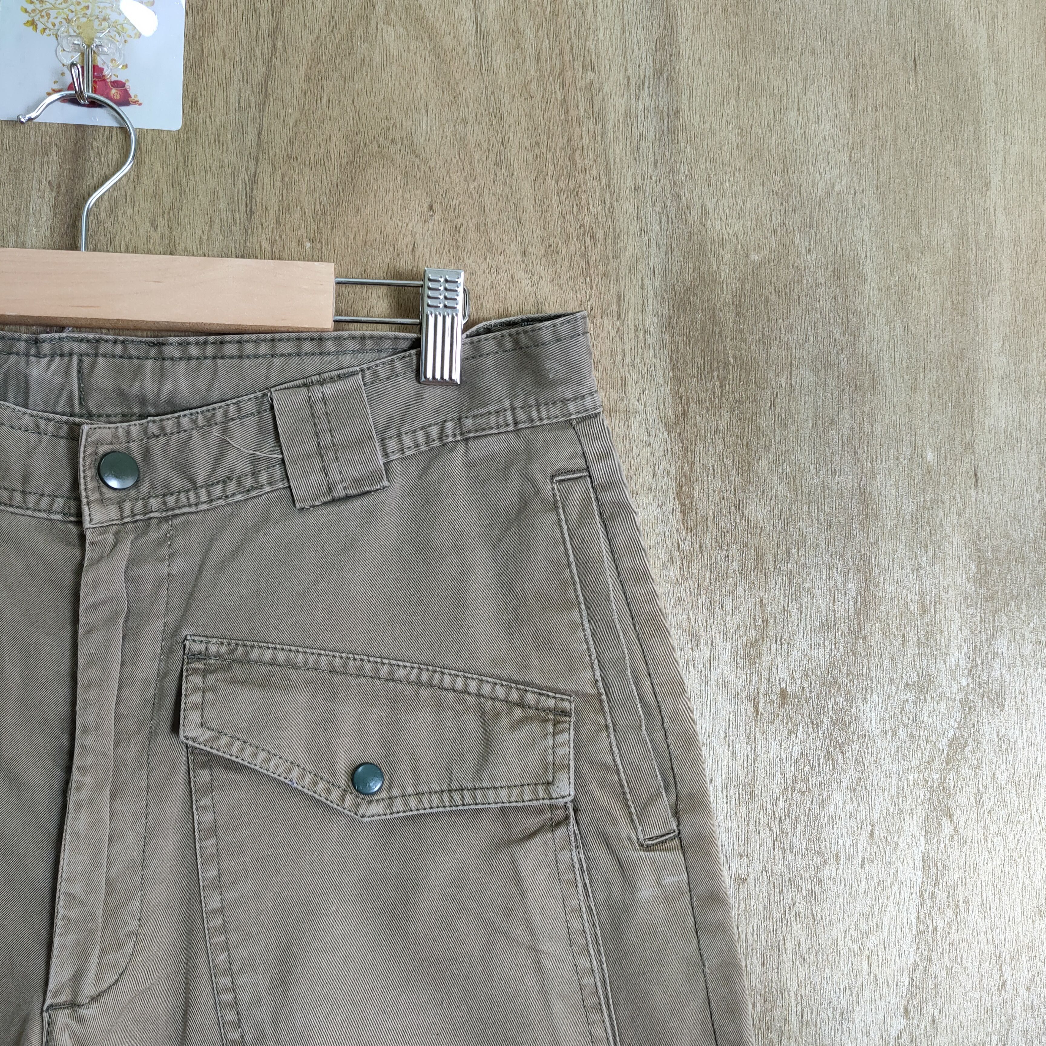 Japanese Brand JAPANESE VINTAGE FADED BROWN BUSH PANTS Size US 30 / EU 46 - 6 Thumbnail