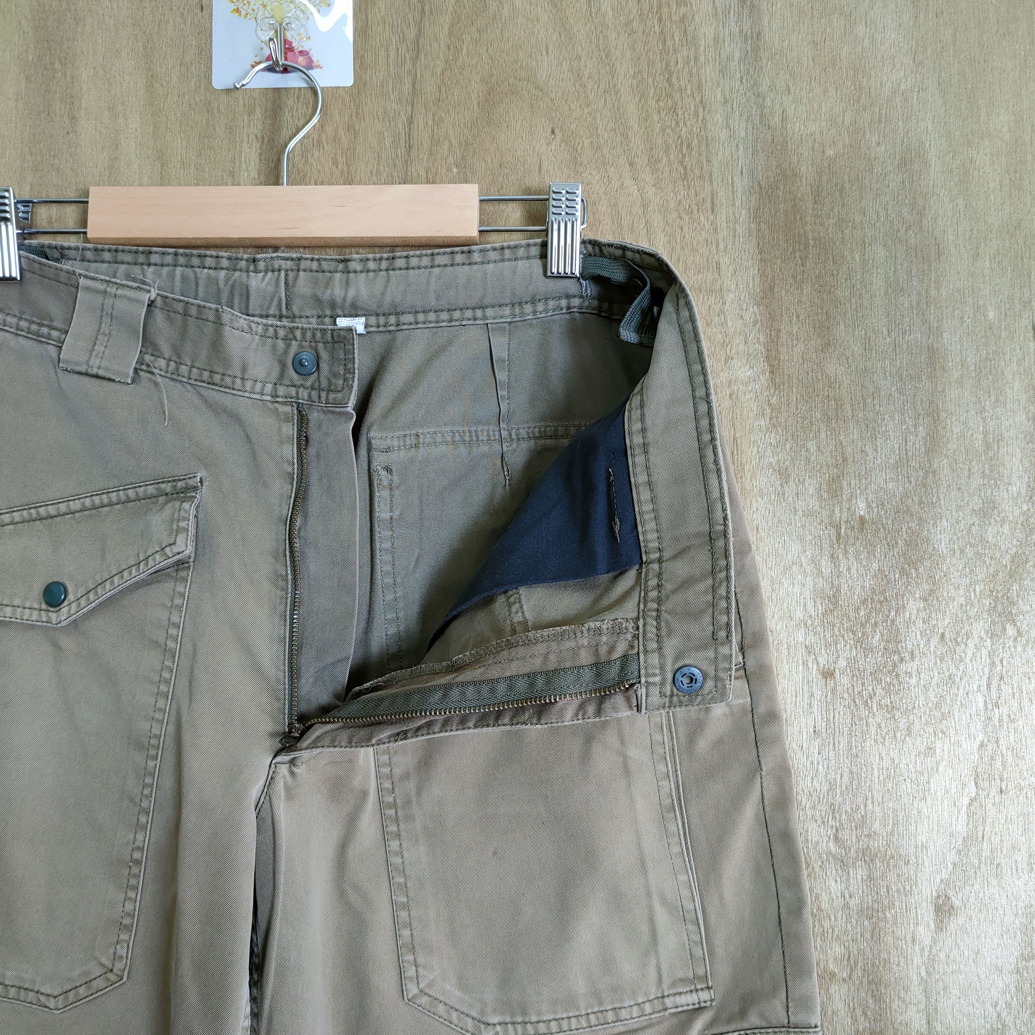 Japanese Brand JAPANESE VINTAGE FADED BROWN BUSH PANTS Size US 30 / EU 46 - 12 Thumbnail