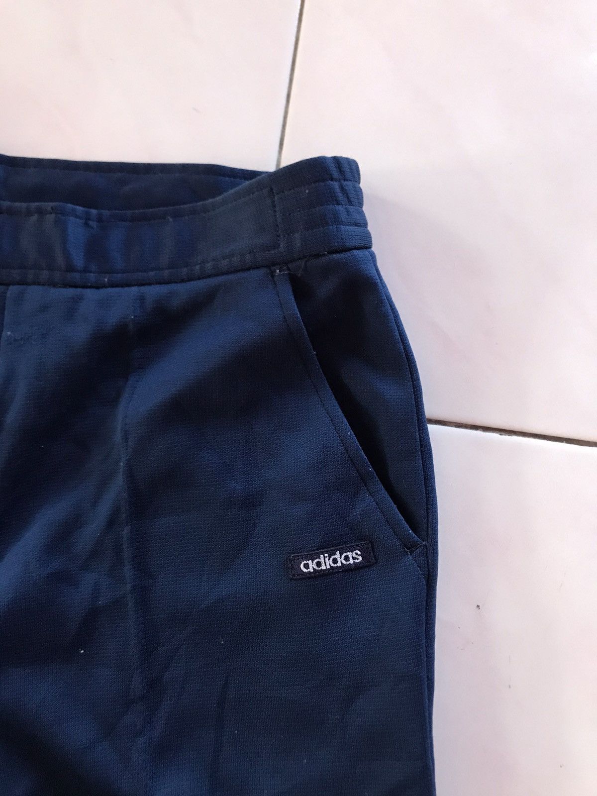 Adidas Vintage 80s Distressed Adidas TrackPant Size US 26 / EU 42 - 2 Thumbnail