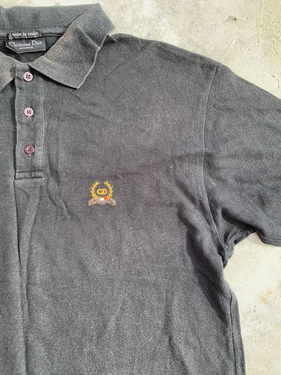 Christian Dior Monsieur Vintage Christian Dior Embroidery Logo Polo Shirt Size US M / EU 48-50 / 2 - 3 Thumbnail