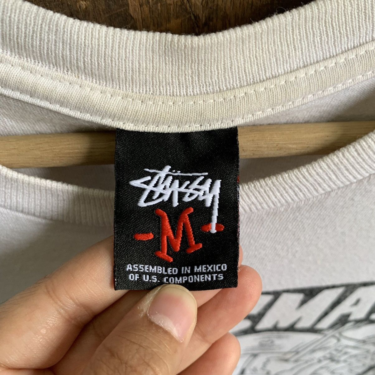 Stussy × Vintage Vintage Stussy X Peter Bagge Punk Comic Tshirt Size US M / EU 48-50 / 2 - 4 Thumbnail