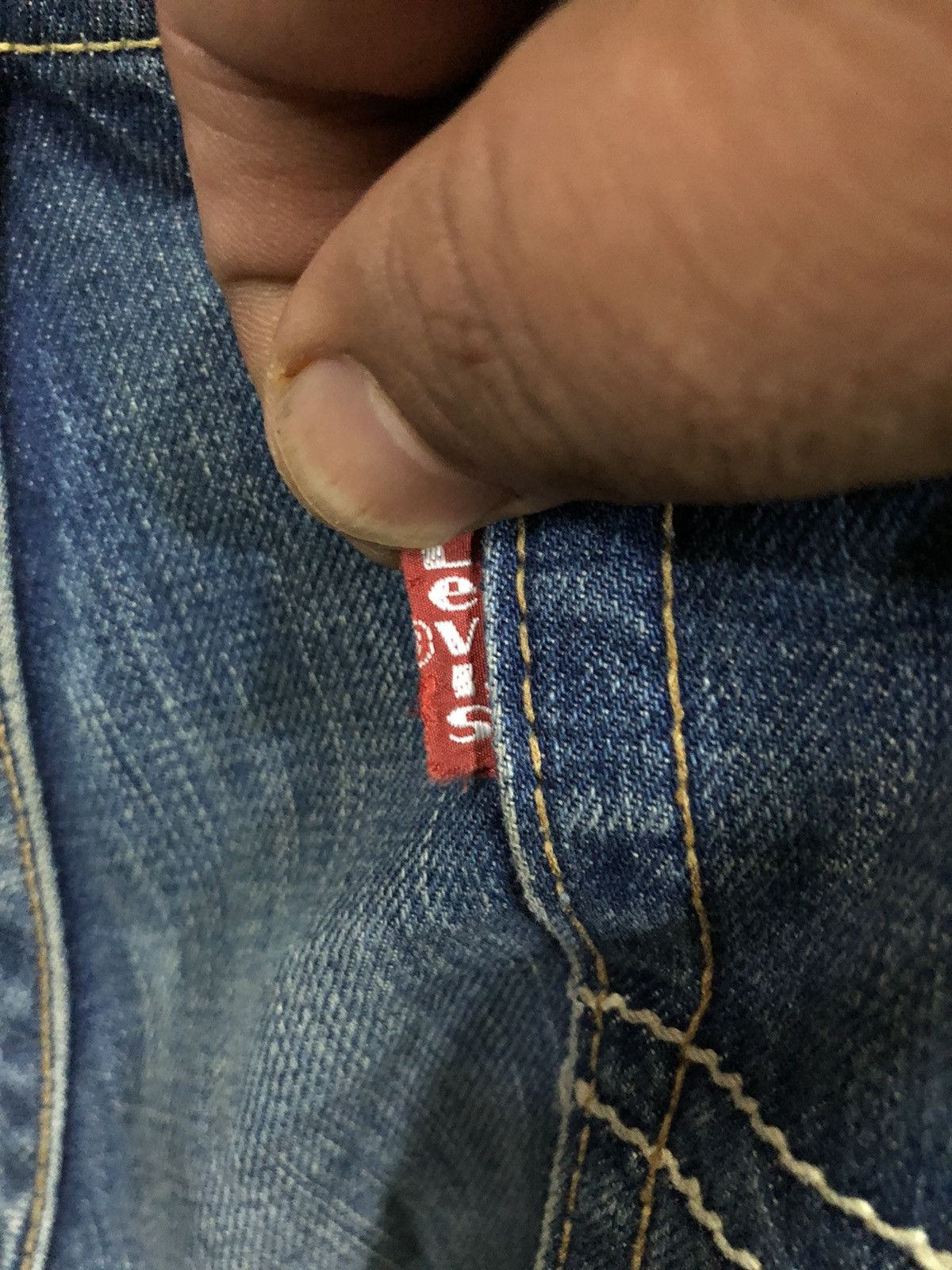Levi's × Vintage Vintage Levis Cargo Denim Jeans Size US 31 - 7 Thumbnail