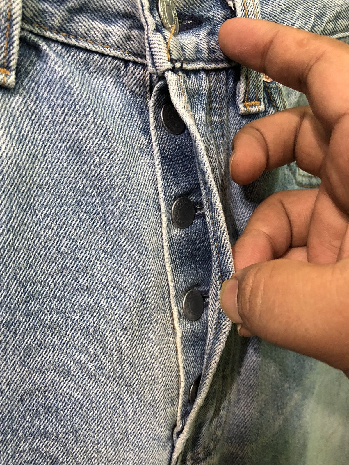 Levi's × Vintage Vintage Levis 501 Denim Jeans Size US 32 / EU 48 - 4 Thumbnail