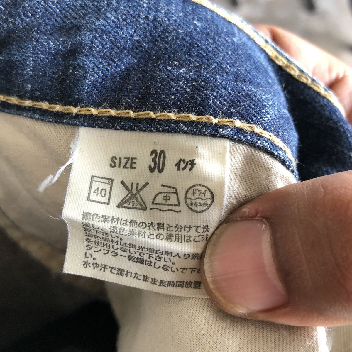 Levi's Vintage Levis 503 Distressed Denim Jeans Size US 30 / EU 46 - 4 Thumbnail