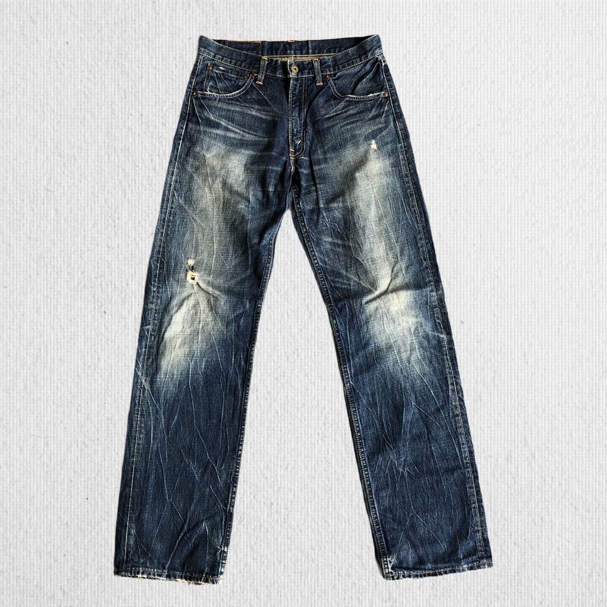Levi's Vintage Levis 503 Distressed Denim Jeans Size US 30 / EU 46 - 1 Thumbnail