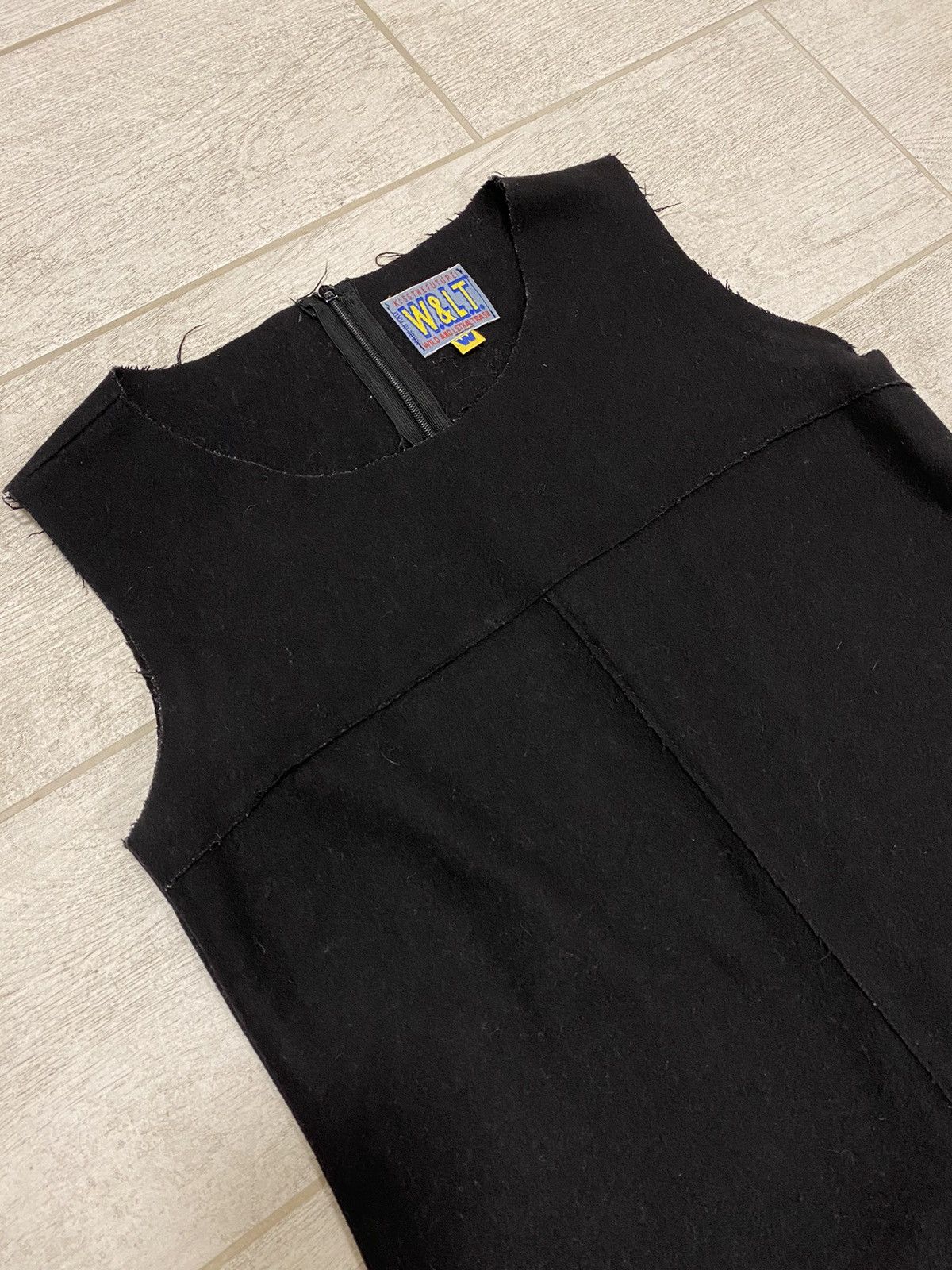 Vintage × W&LT × Walter Van Beirendonck W&LT Walter Van Beirendonck Patch Zip Pockets Wool Dress Size US M / EU 48-50 / 2 - 14 Thumbnail